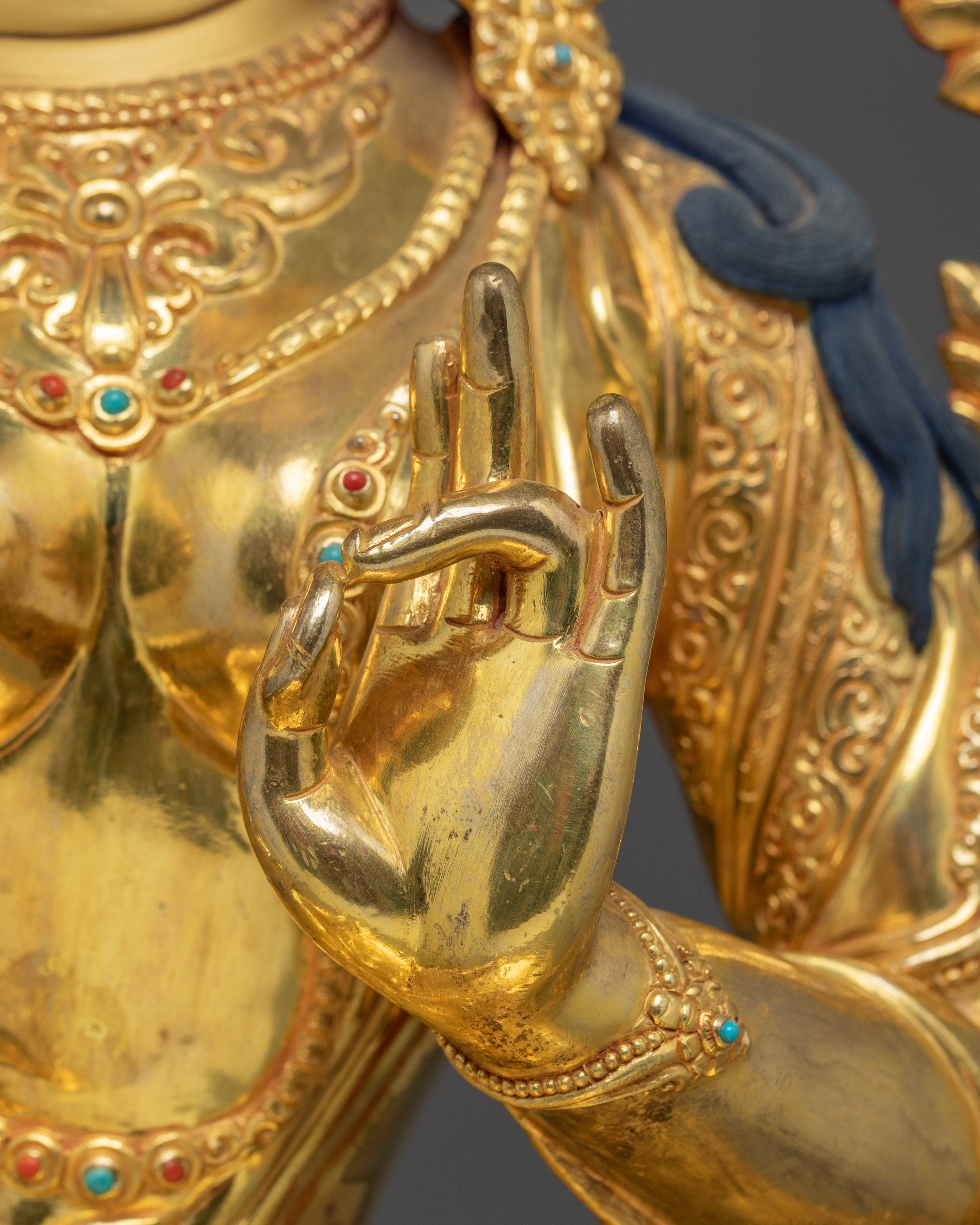 Green Tara - Peaceful Figure | Enlightenment Goddess