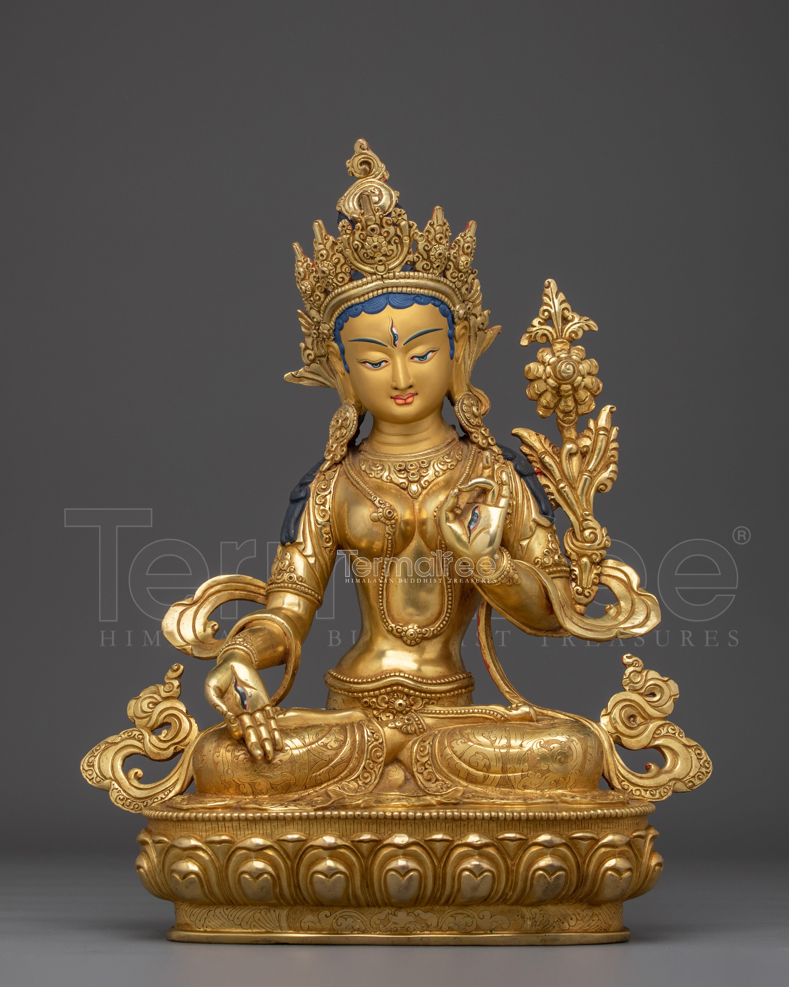 Spiritual sculpture of White Tara | Healing Deity