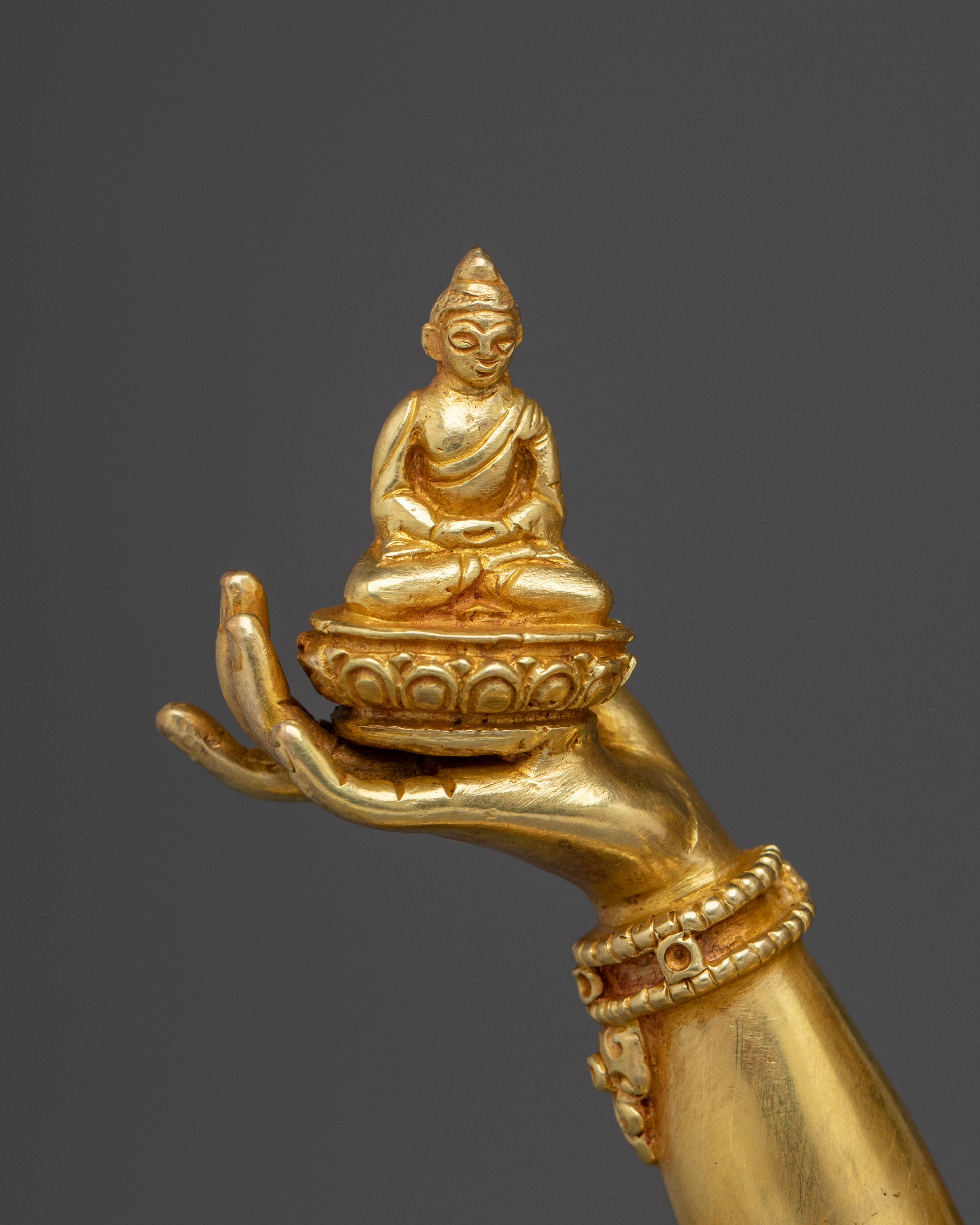 Three-Faced Namgyalma Statue | Enlightenment Goddess