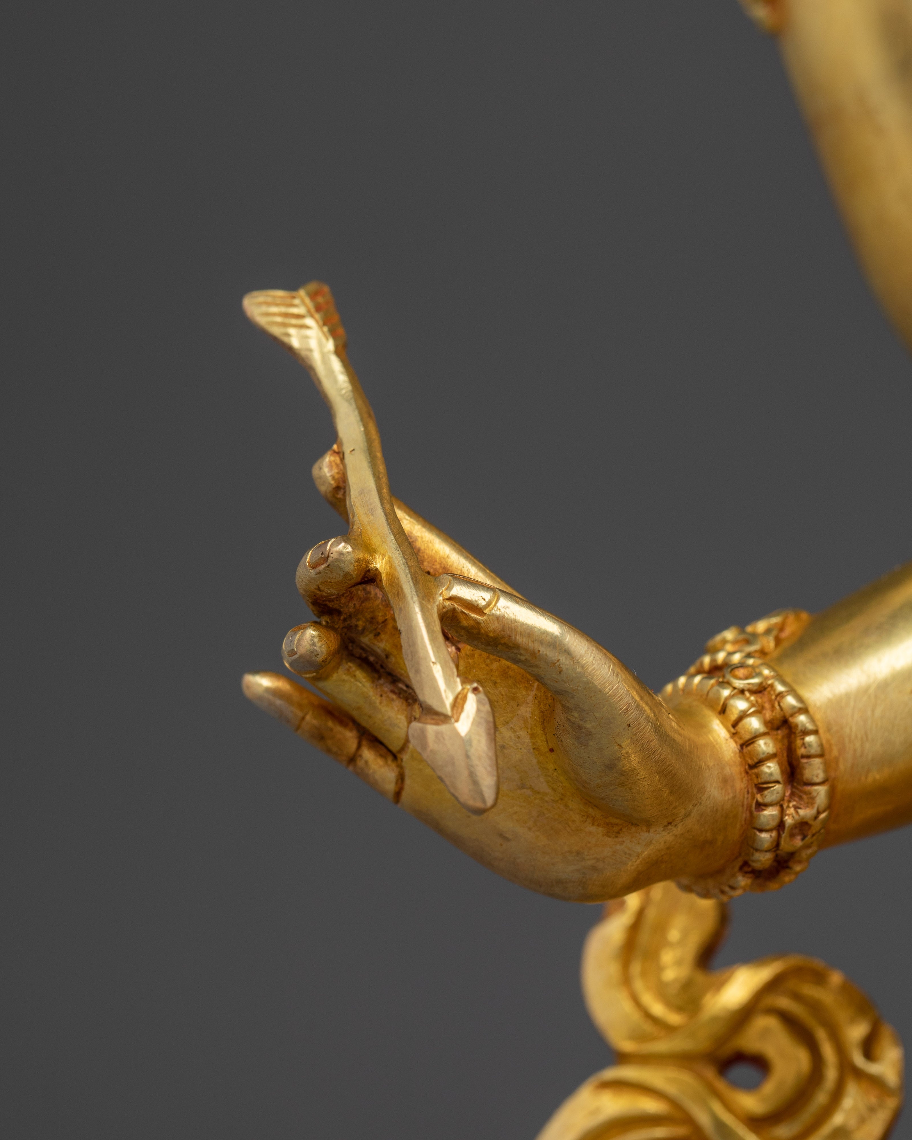 Three-Faced Namgyalma Statue | Enlightenment Goddess