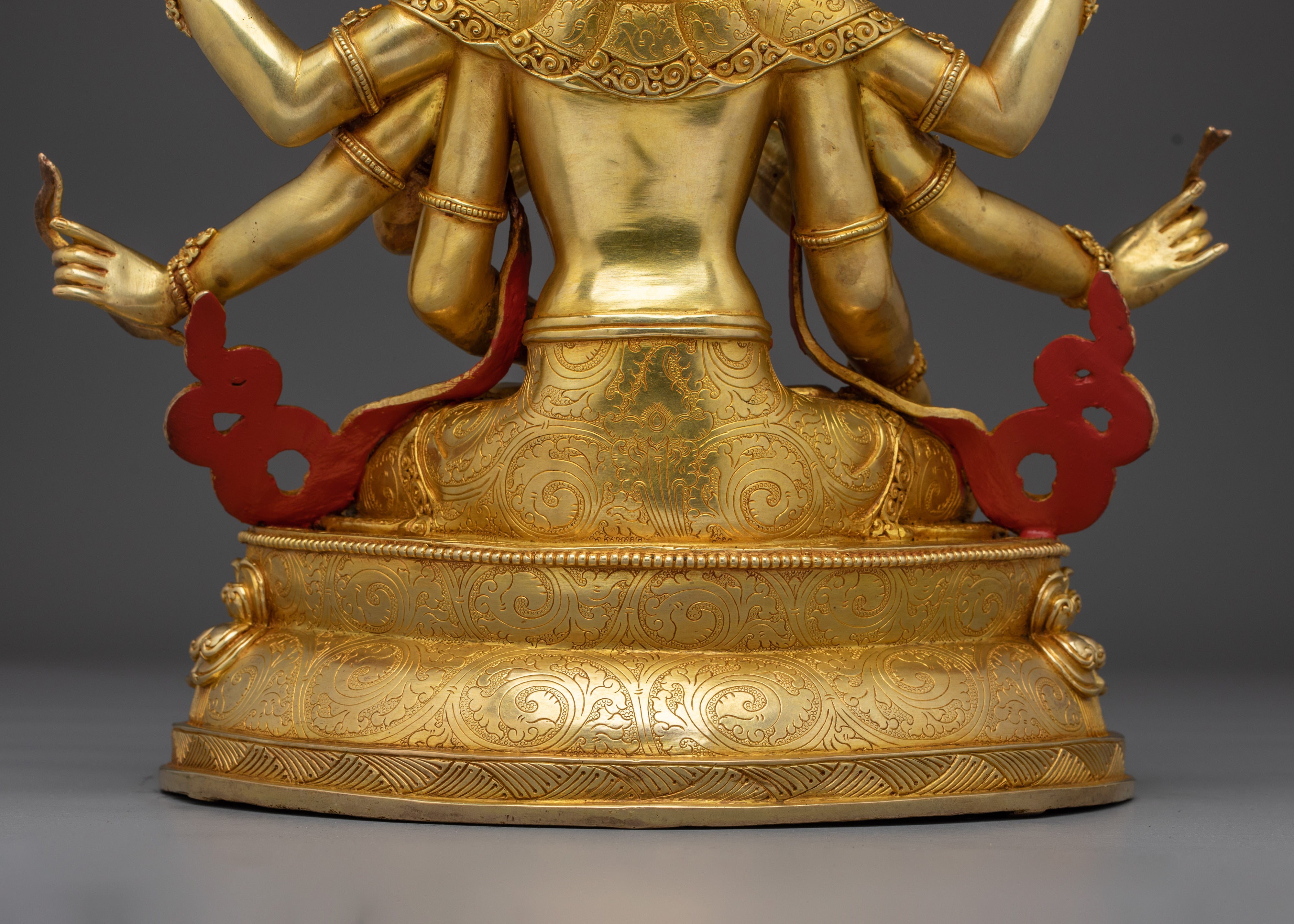 Three-Faced Namgyalma Statue | Enlightenment Goddess