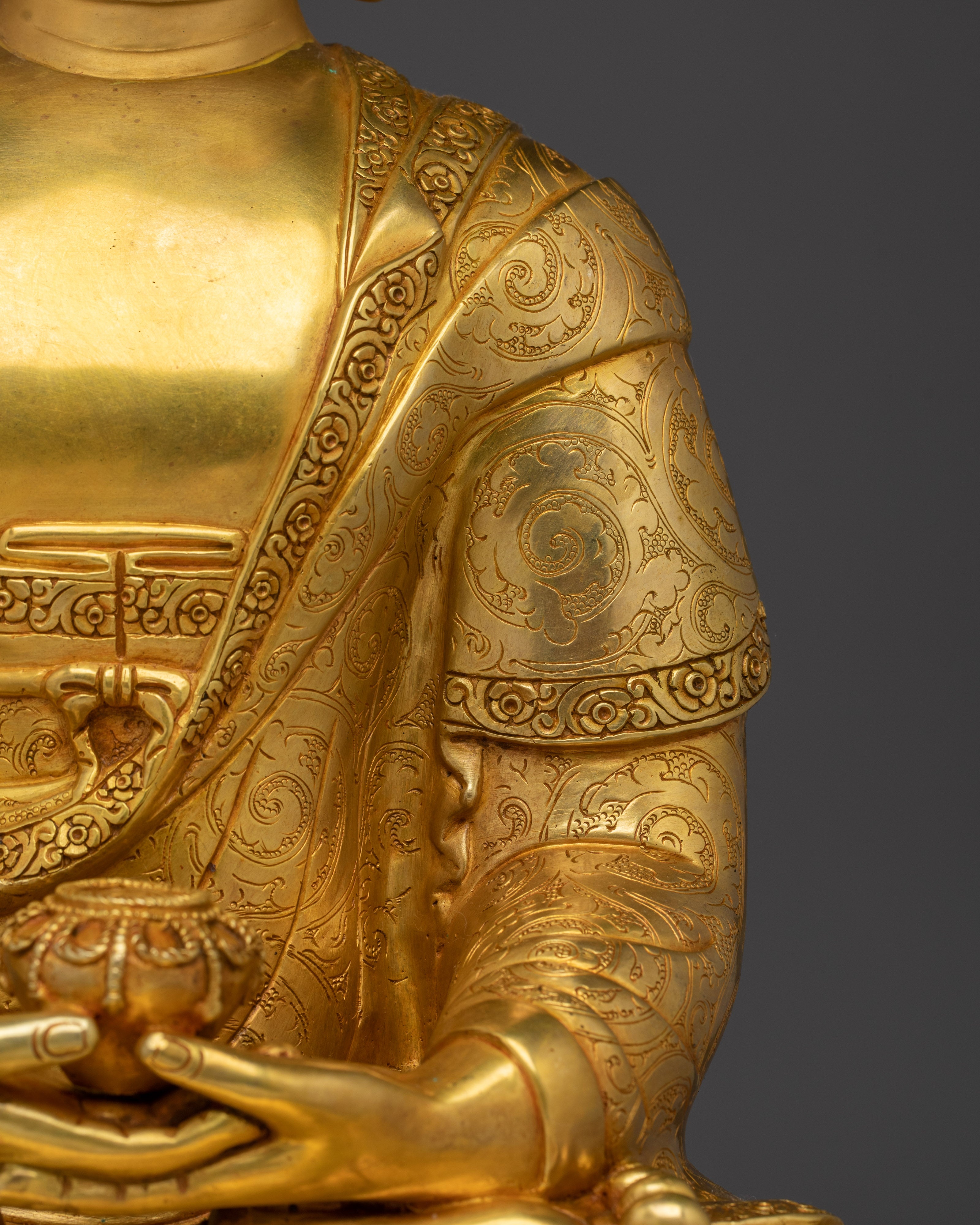 Western Paradise Buddha, Amitabha | Handmade Statue