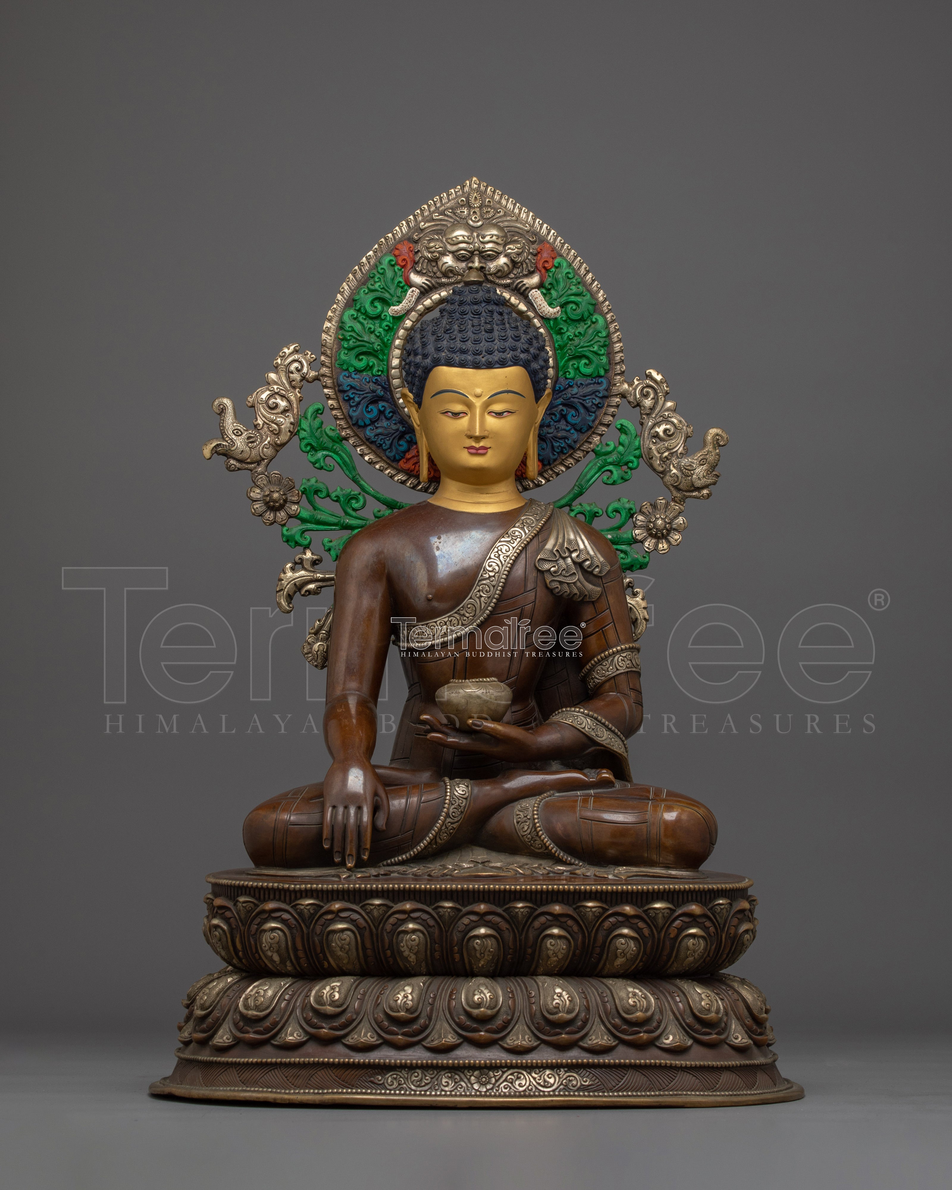 Tibetan Art of Shakyamuni Buddha | Enlightenment Buddha