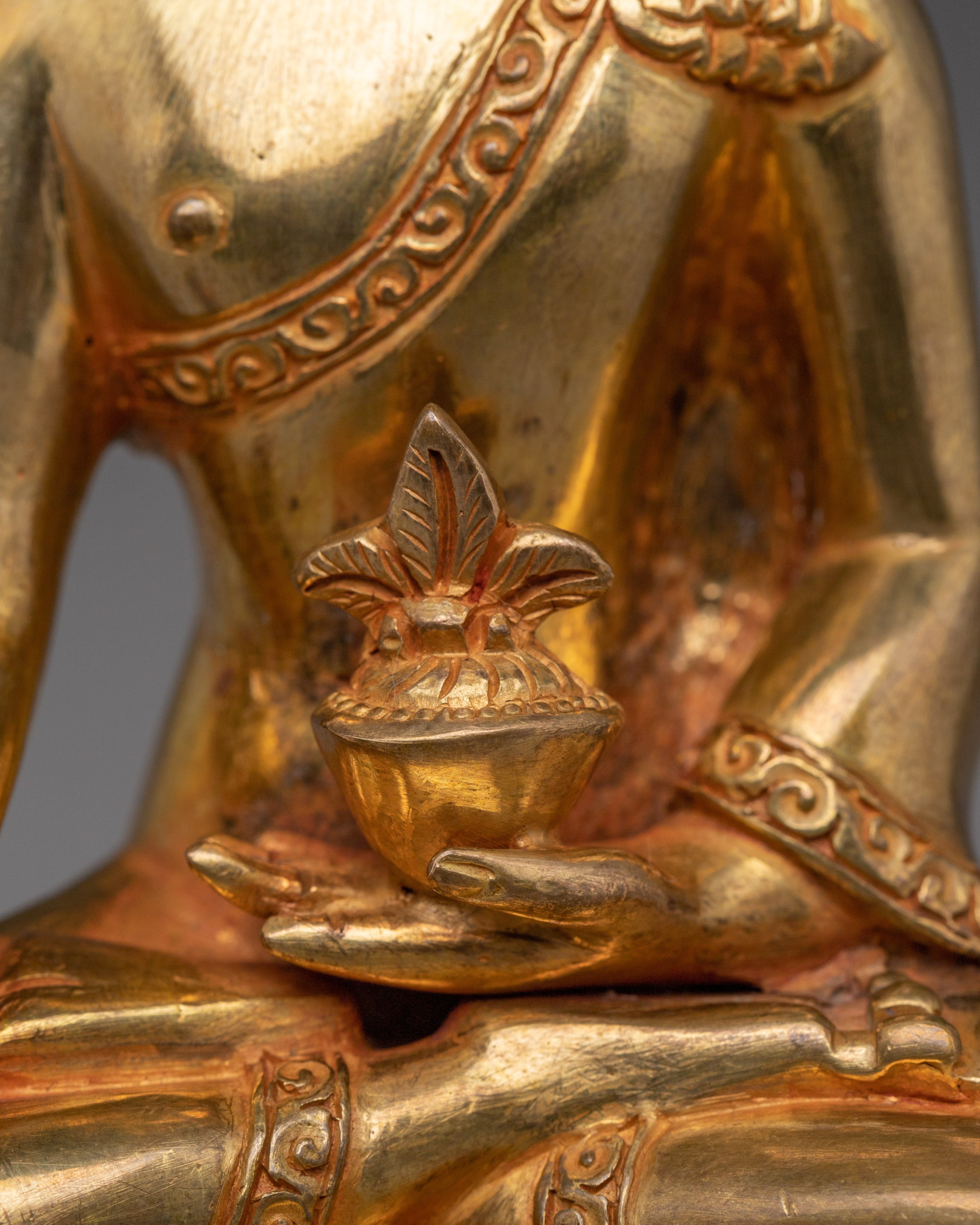 Tibetan Medicine Buddha Figurine | Healing Deity