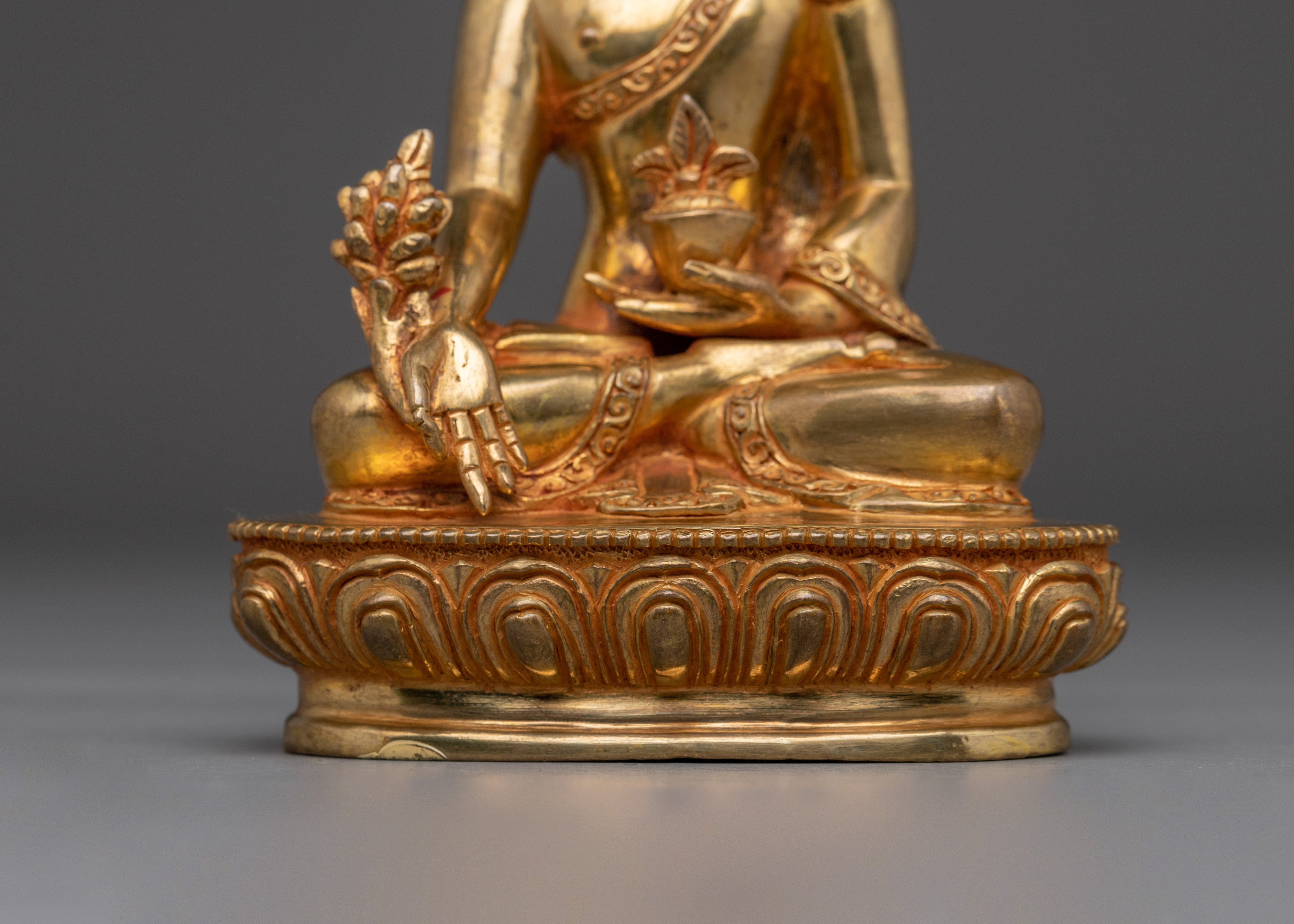 Tibetan Medicine Buddha Figurine | Healing Deity