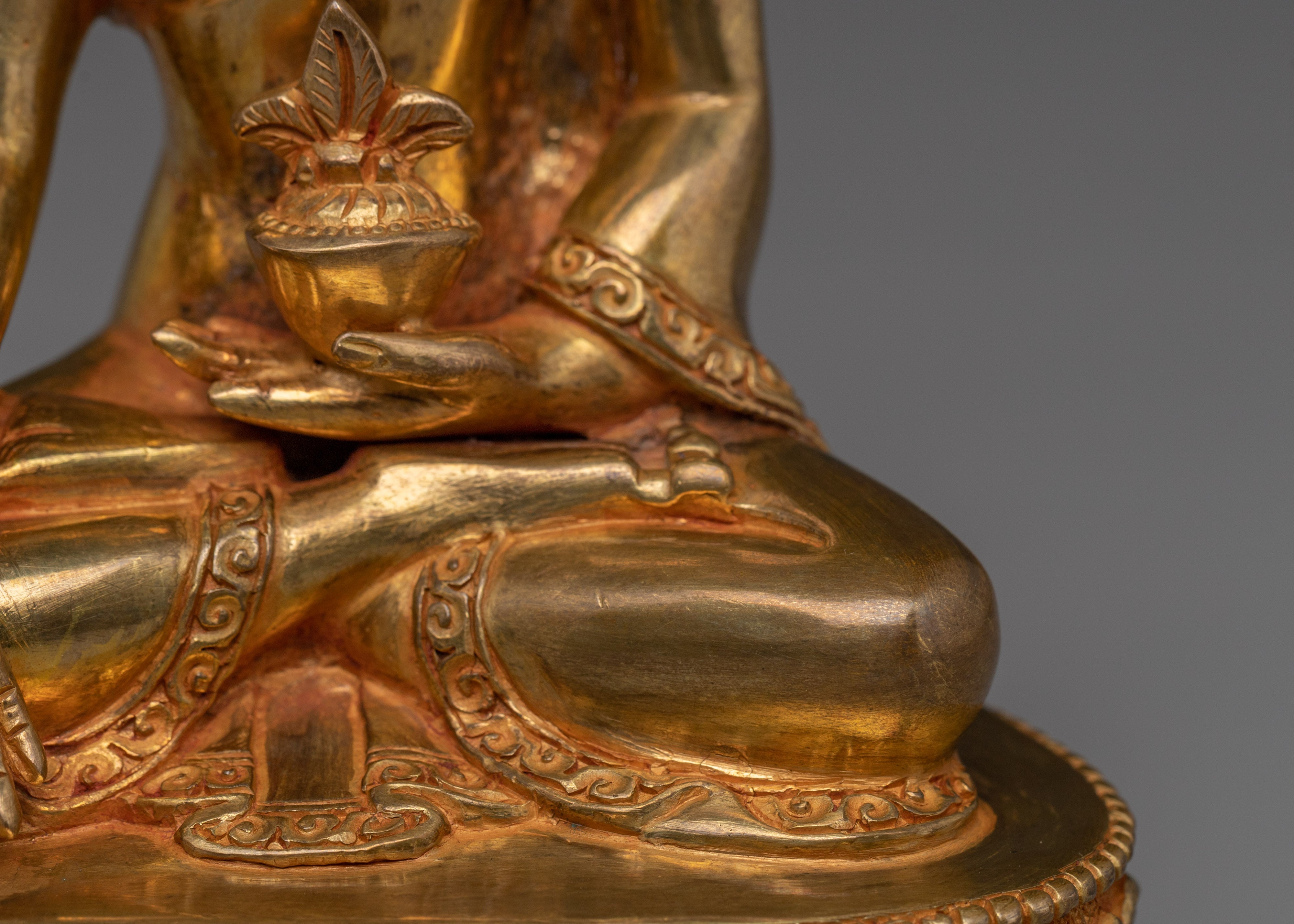 Tibetan Medicine Buddha Figurine | Healing Deity