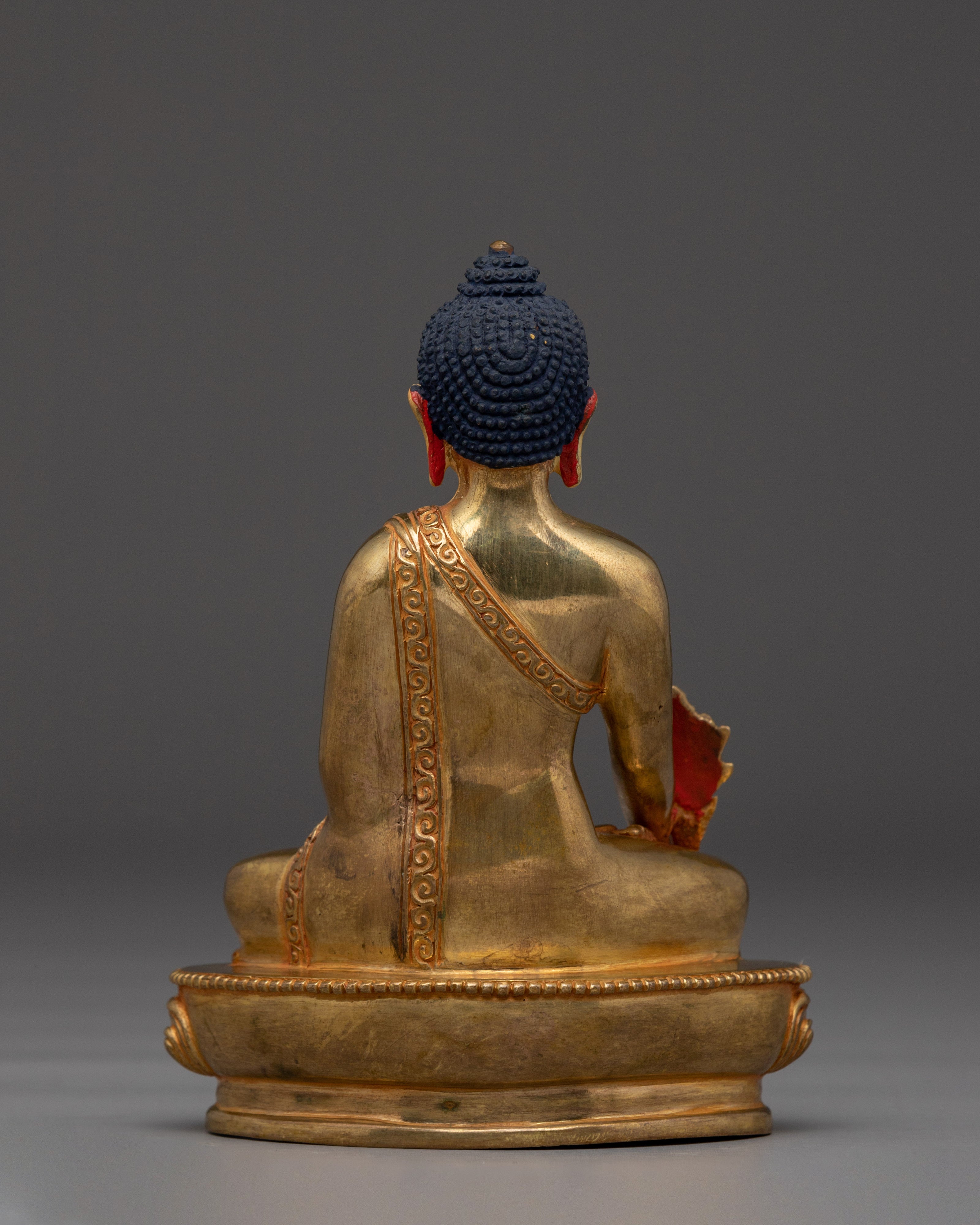 Tibetan Medicine Buddha Figurine | Healing Deity