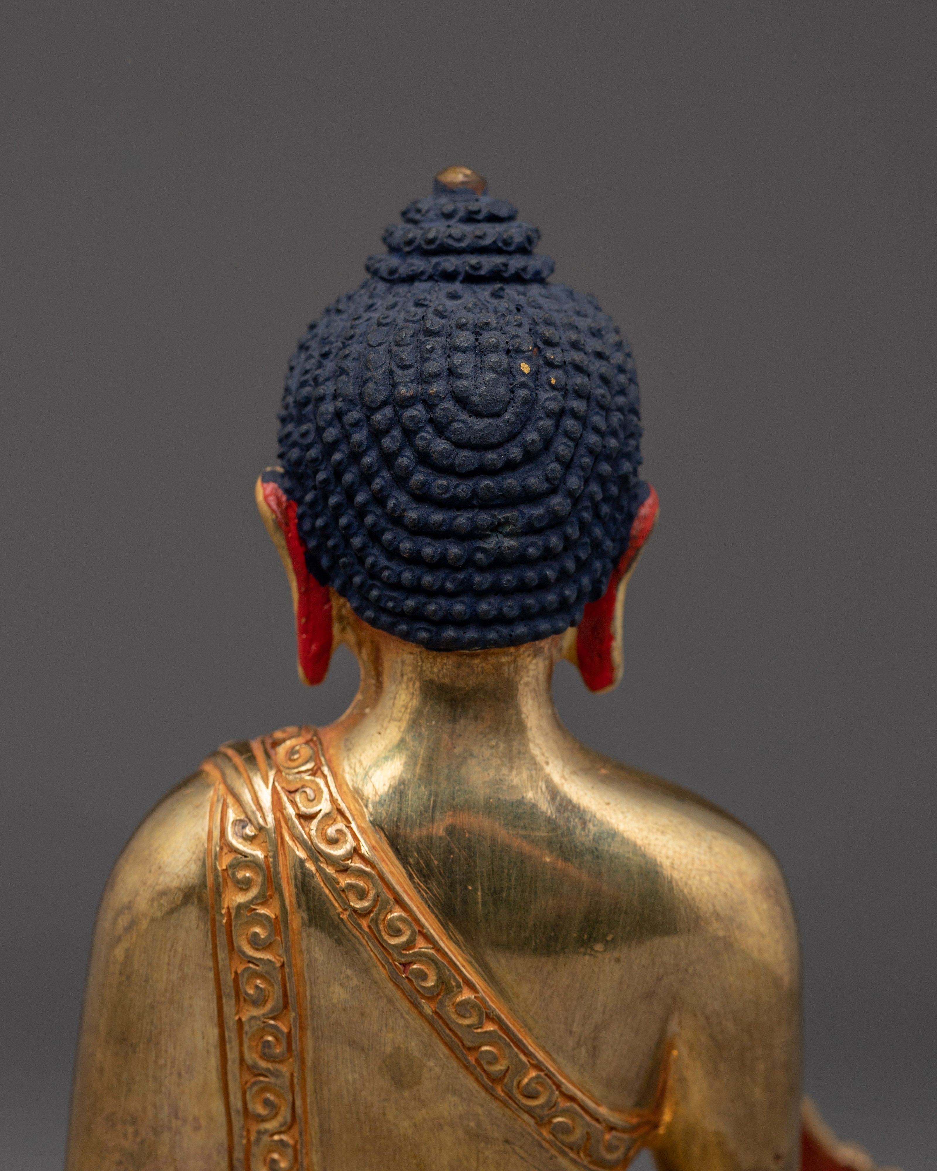 Tibetan Medicine Buddha Figurine | Healing Deity