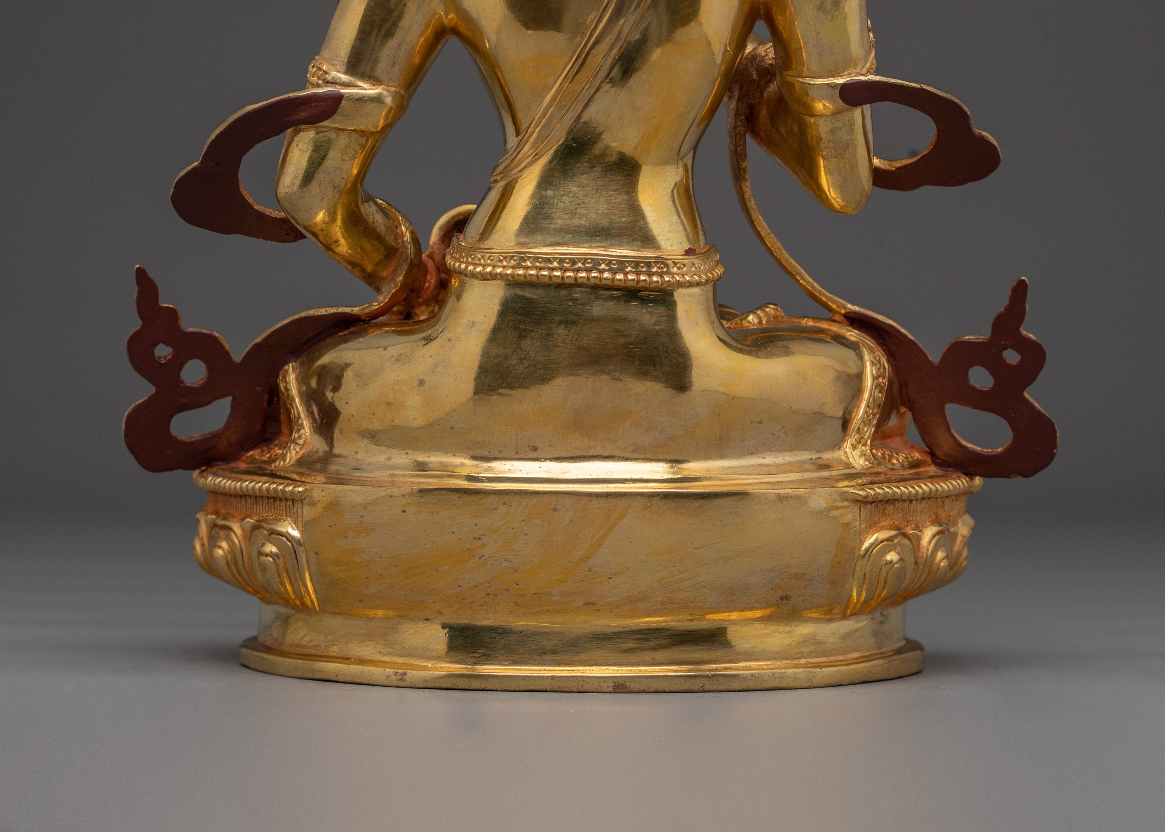 Golden statue of Vajrasattva | Dorje Sempa - Embodiment of Purification