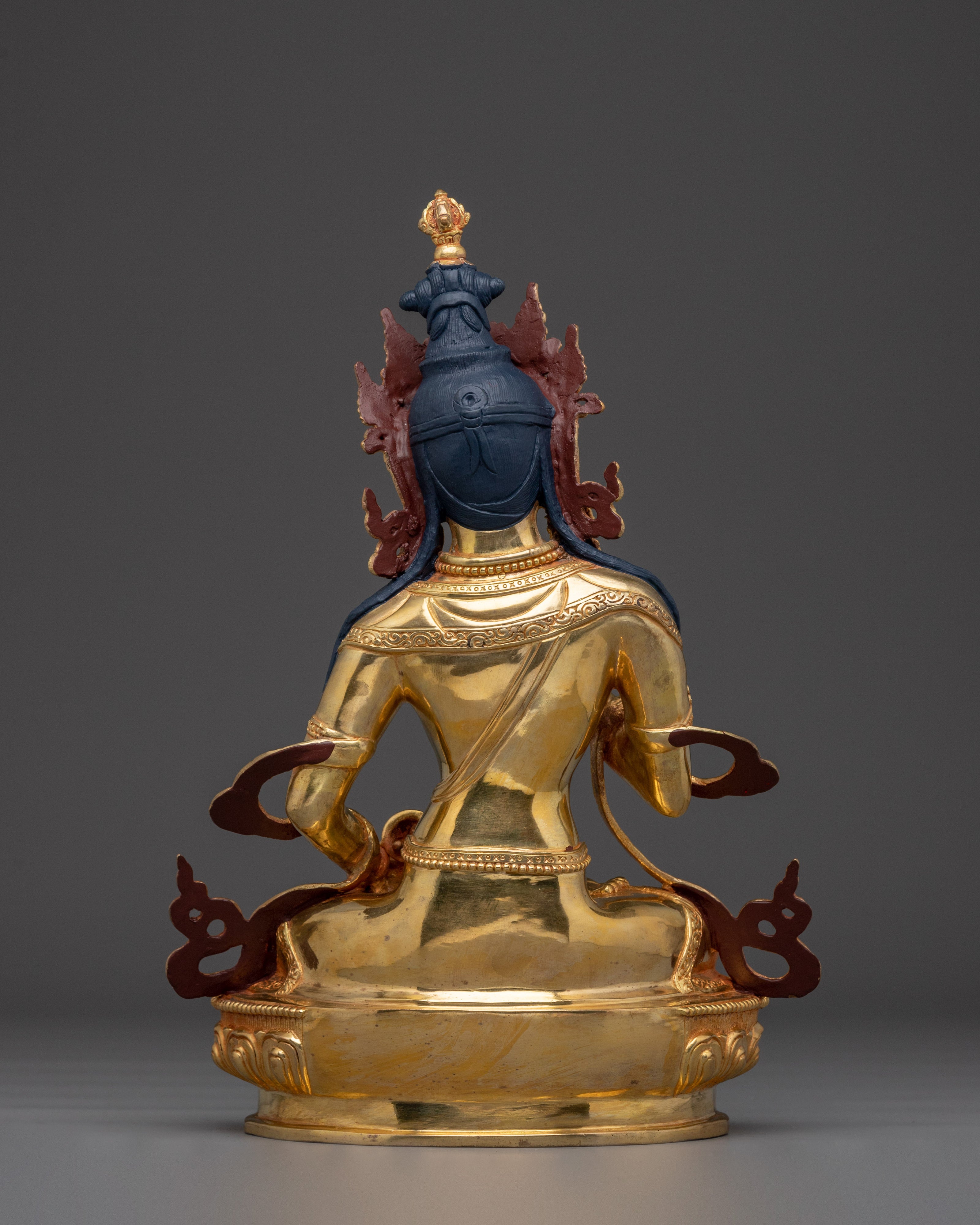 Golden statue of Vajrasattva | Dorje Sempa - Embodiment of Purification