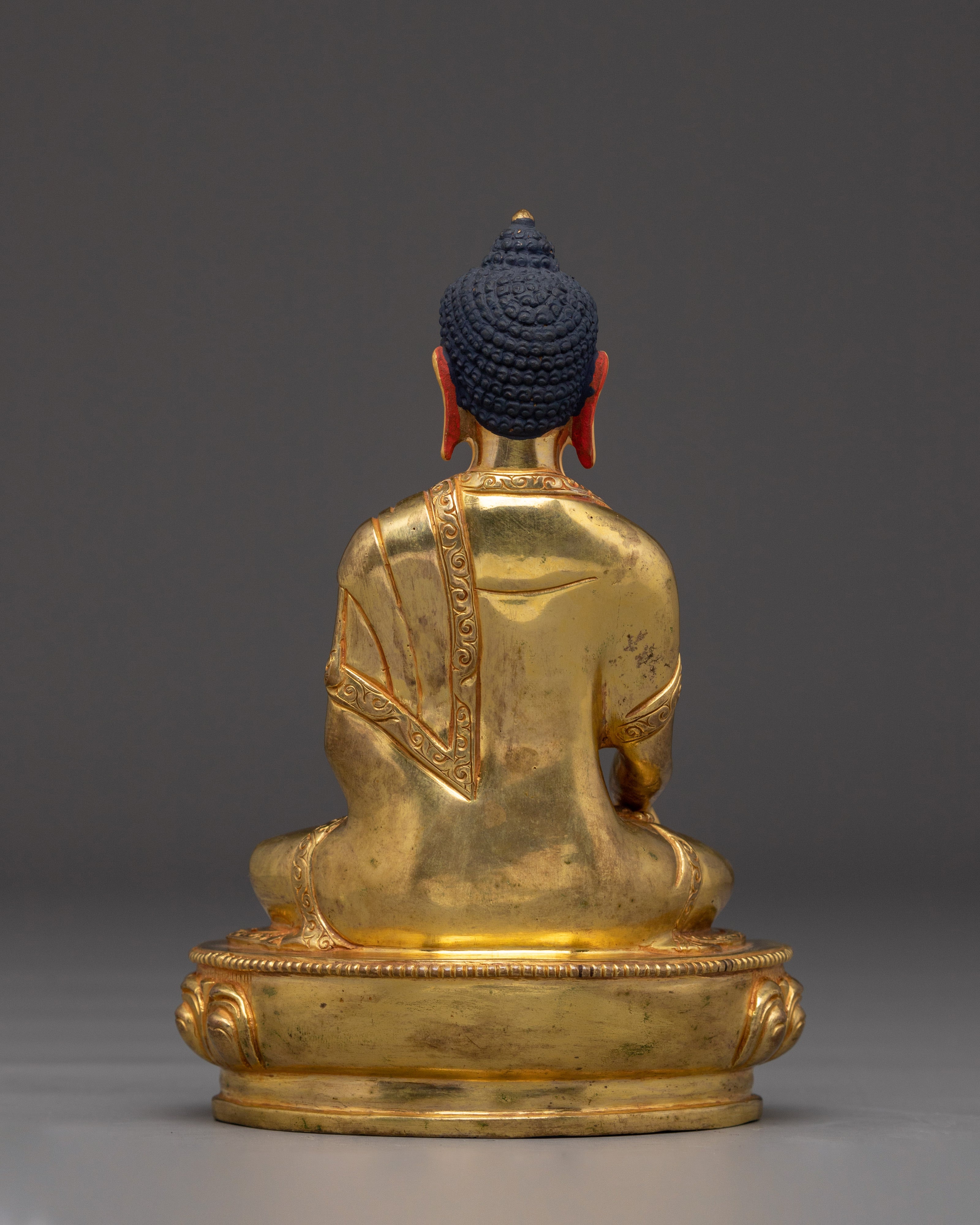 Peaceful Statue of Shakyamuni Buddha | Buddhist Spiritual Decor