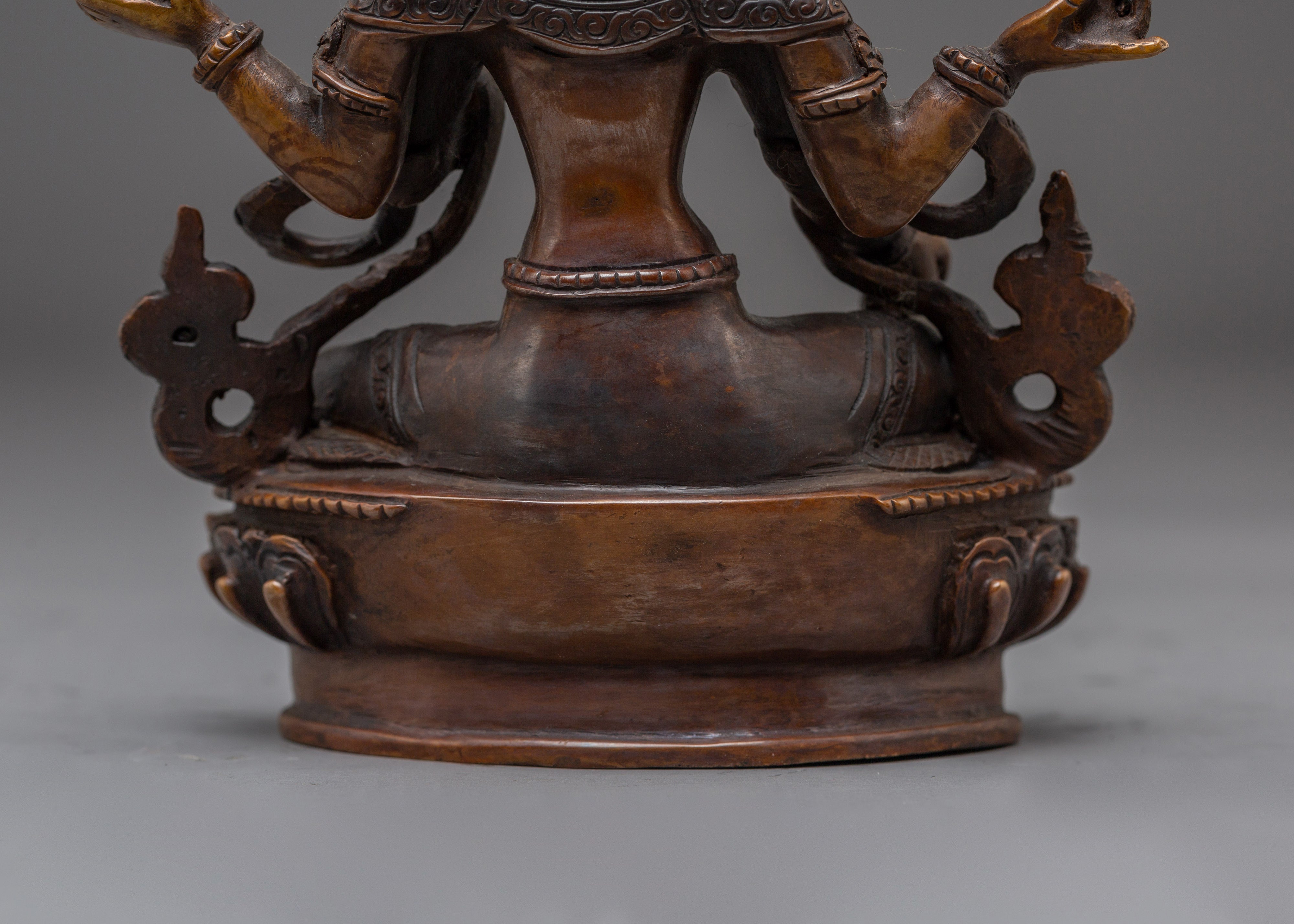 Laxmi Mata Oxidized Statue | Goddess of Wisdom