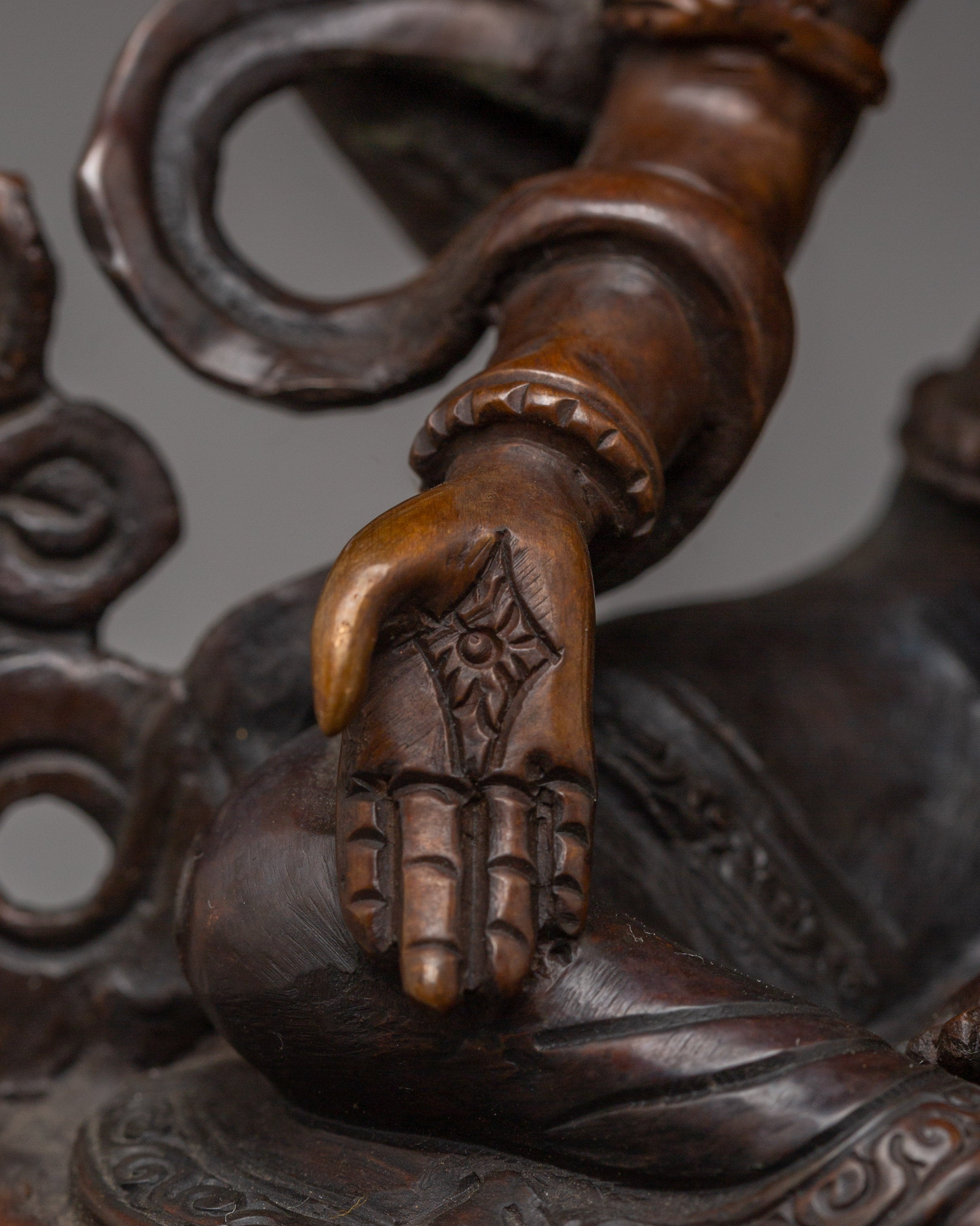 Laxmi Mata Oxidized Statue | Goddess of Wisdom