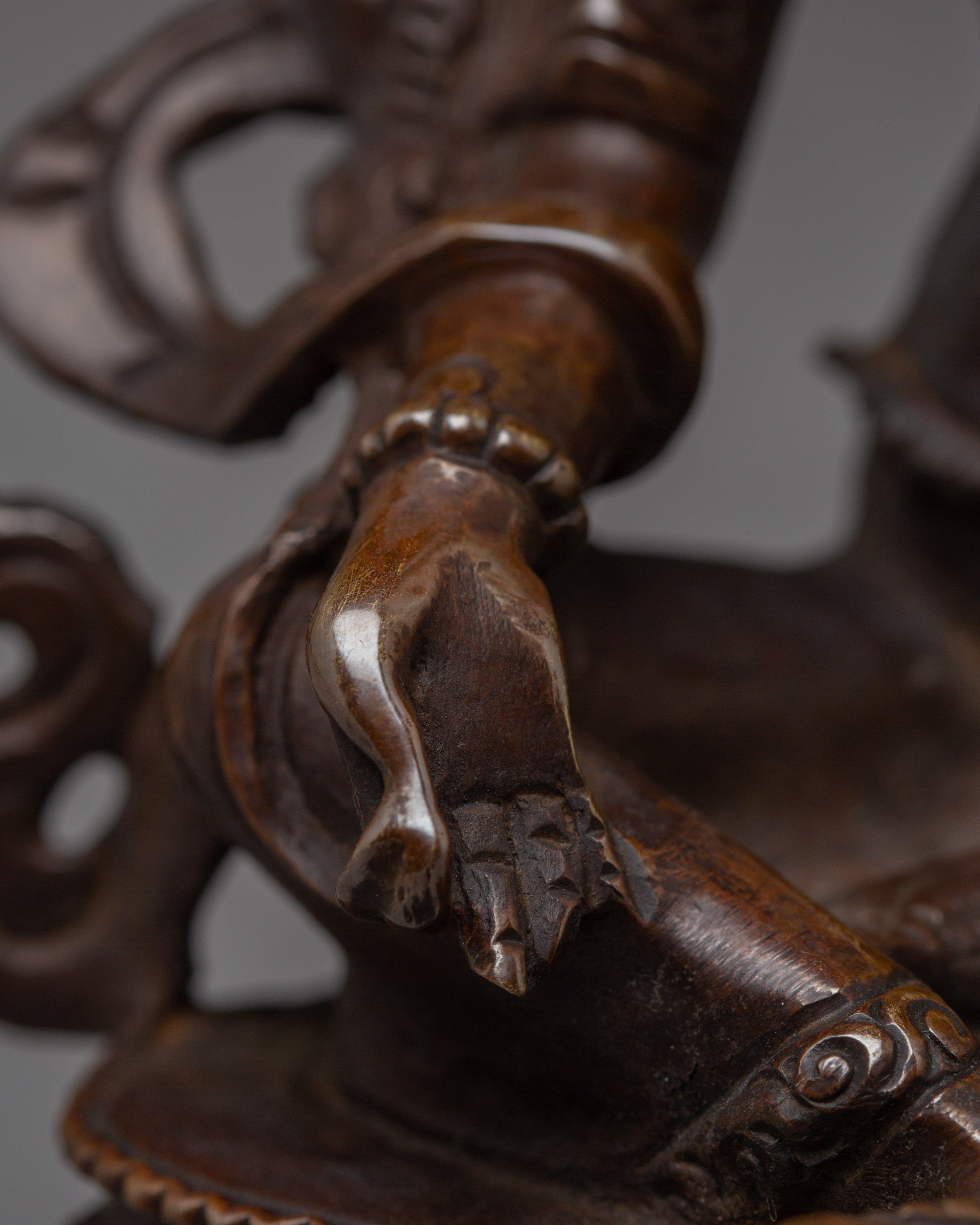 Oxidized Statue of Green Tara | Mother of Liberation