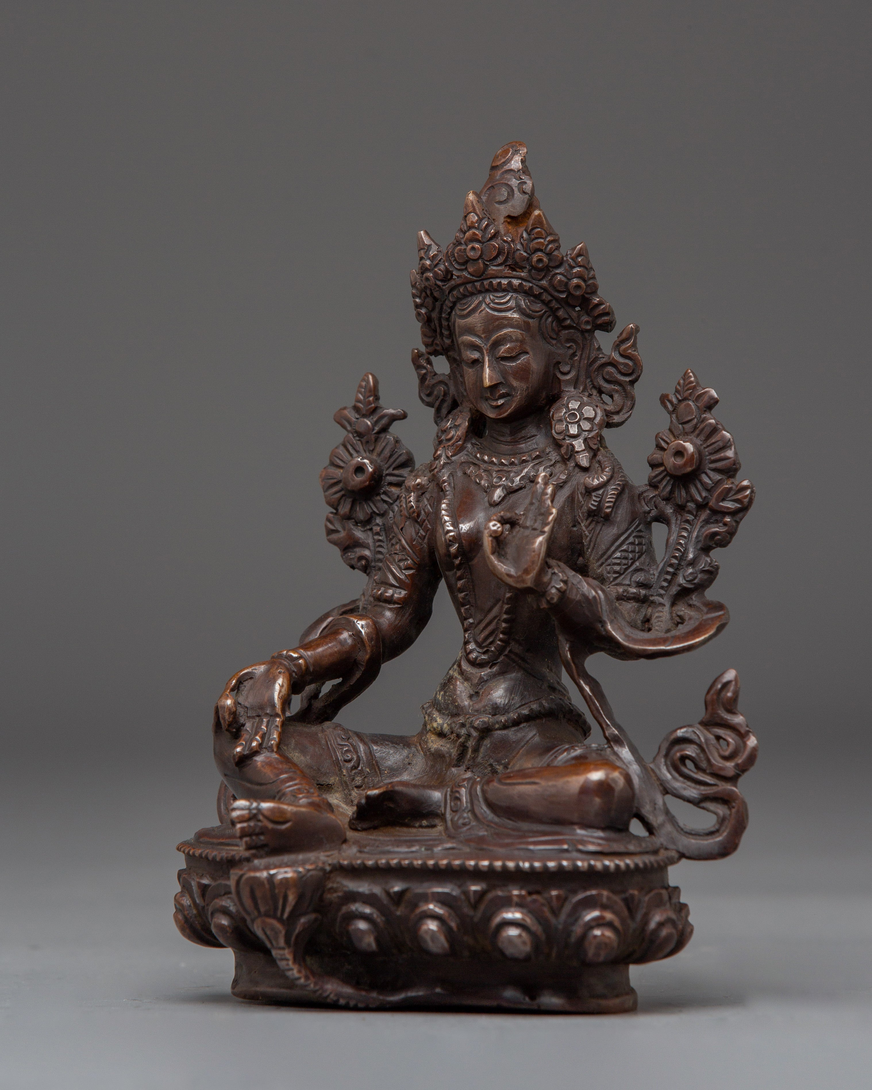 Shyama Tara Peaceful Decor Statue | Buddhist Spiritual Artwork