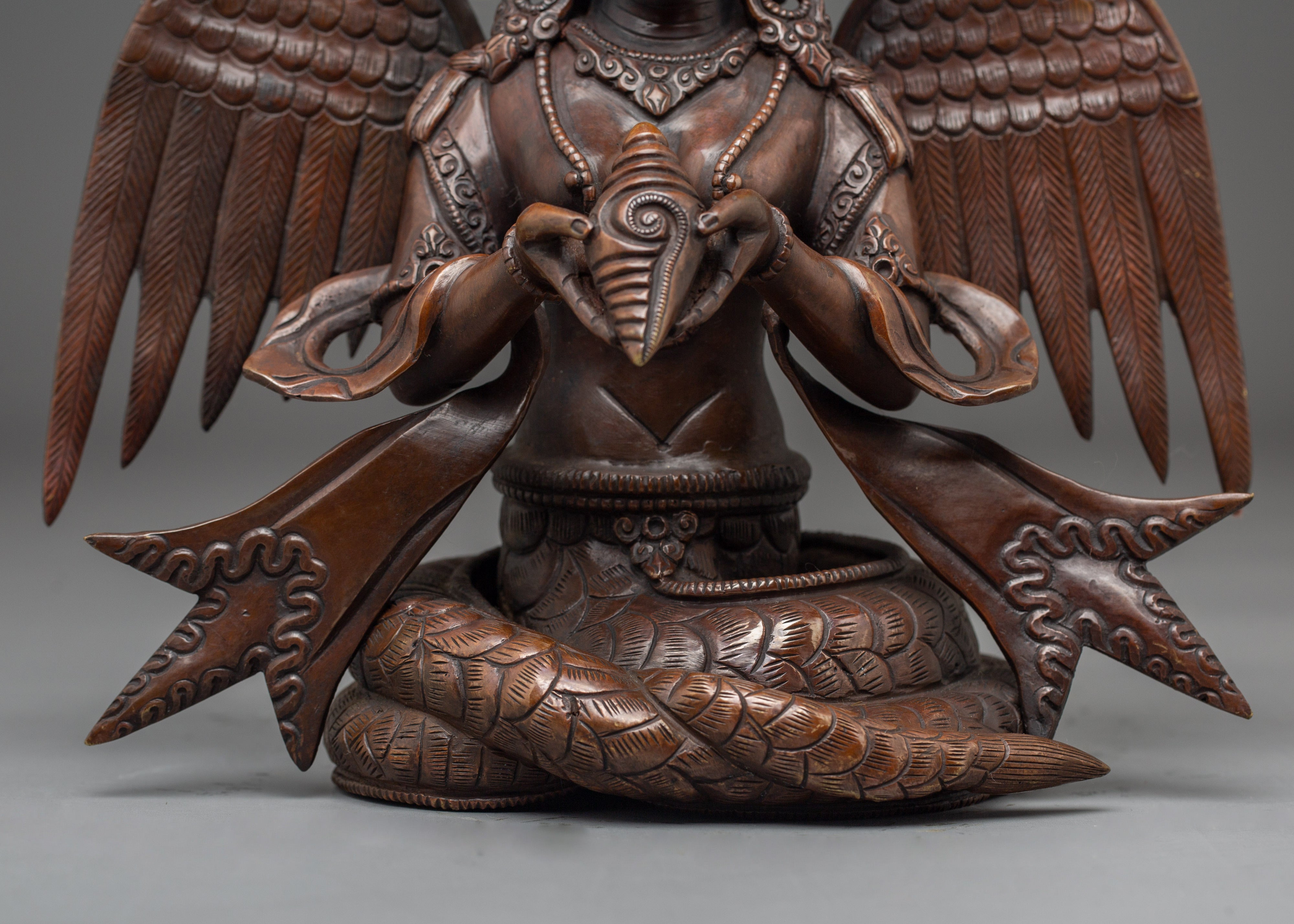 Naagkanya Oxidized Copper Statue | Guardian of Esoteric Teachings
