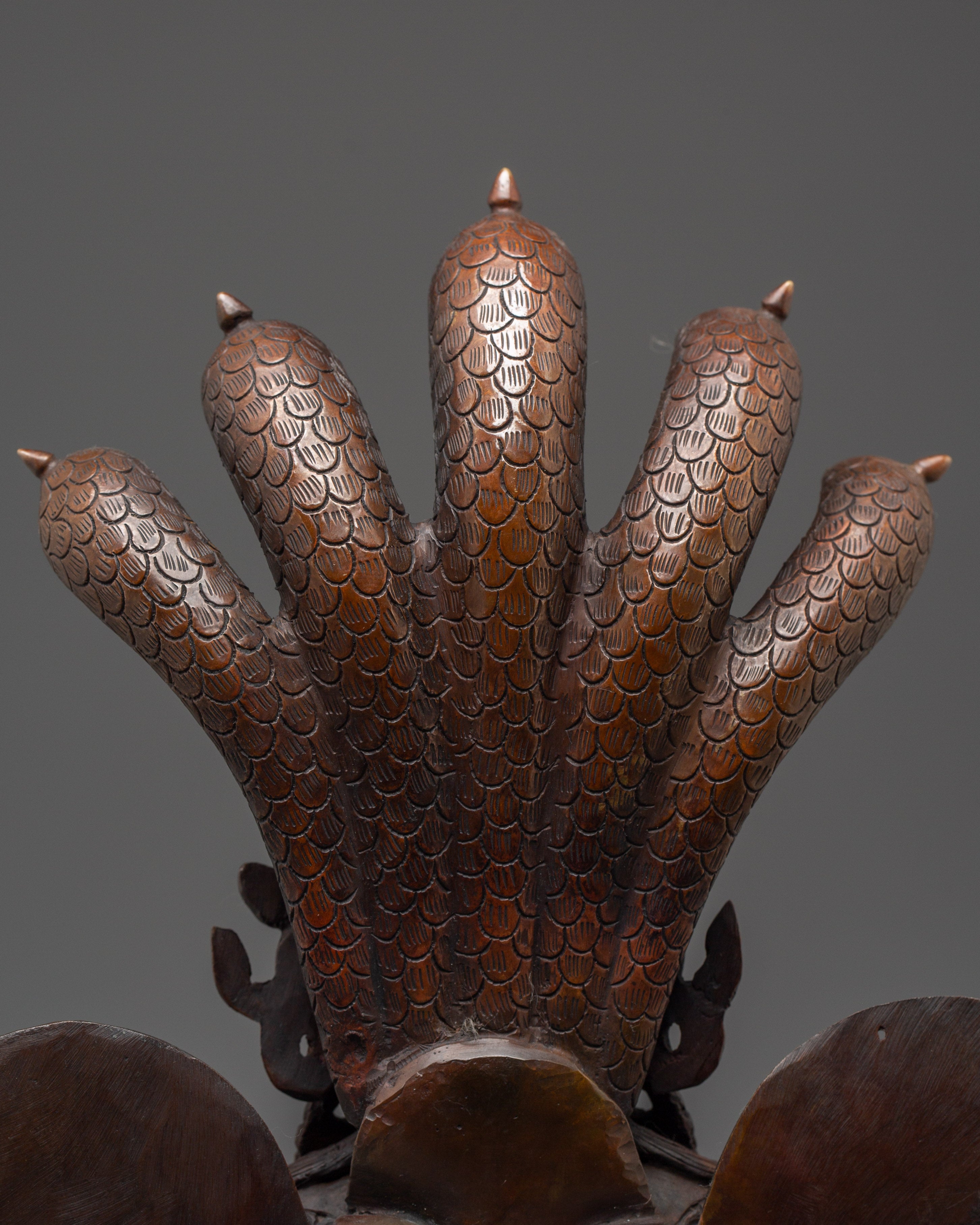 Naagkanya Oxidized Copper Statue | Guardian of Esoteric Teachings
