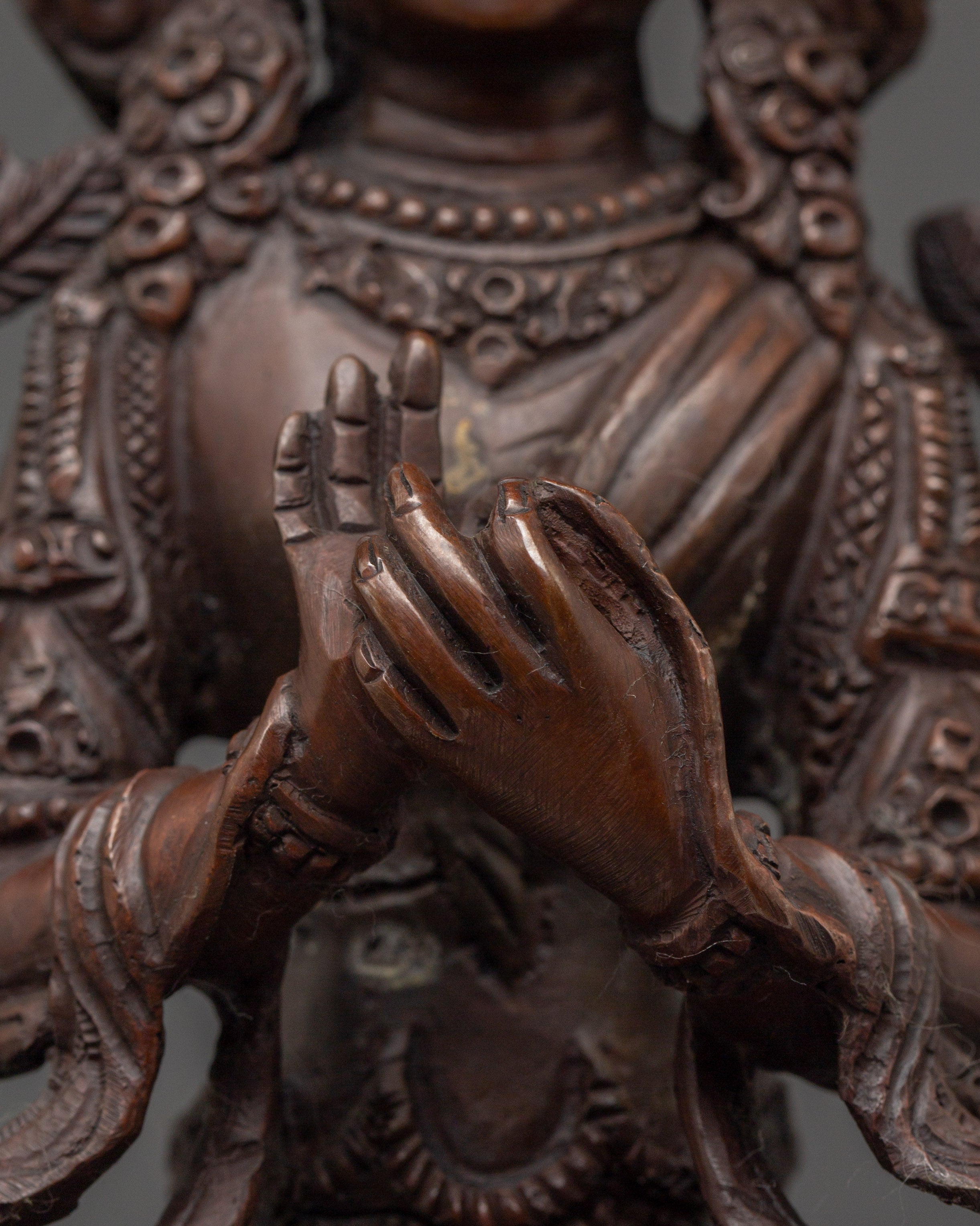 Future Buddha Maitreya Spiritual Statue | Buddhist Decor Artwork