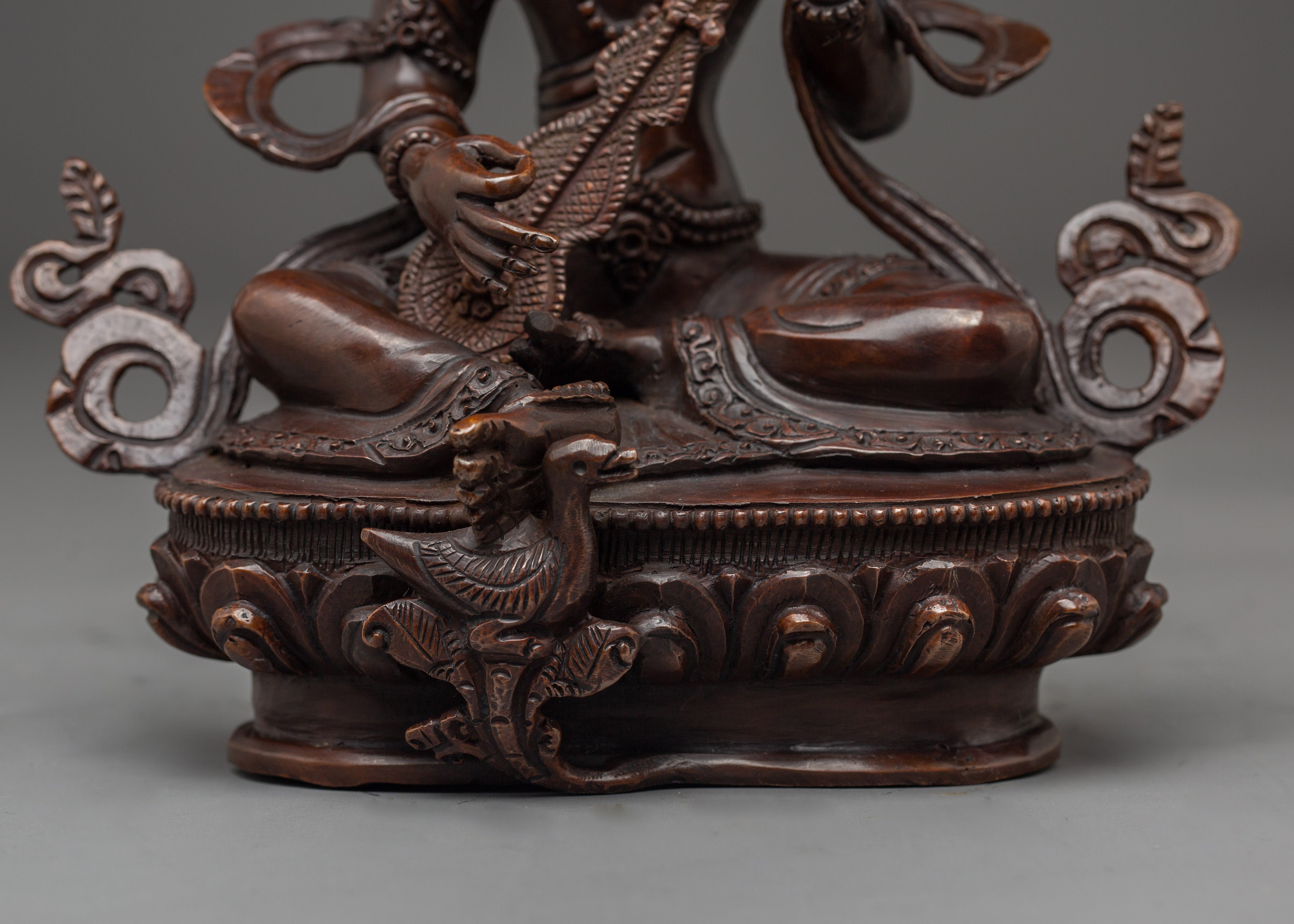 Wisdom Goddess Saraswati Spiritual Statue | Hindu Revered Deity