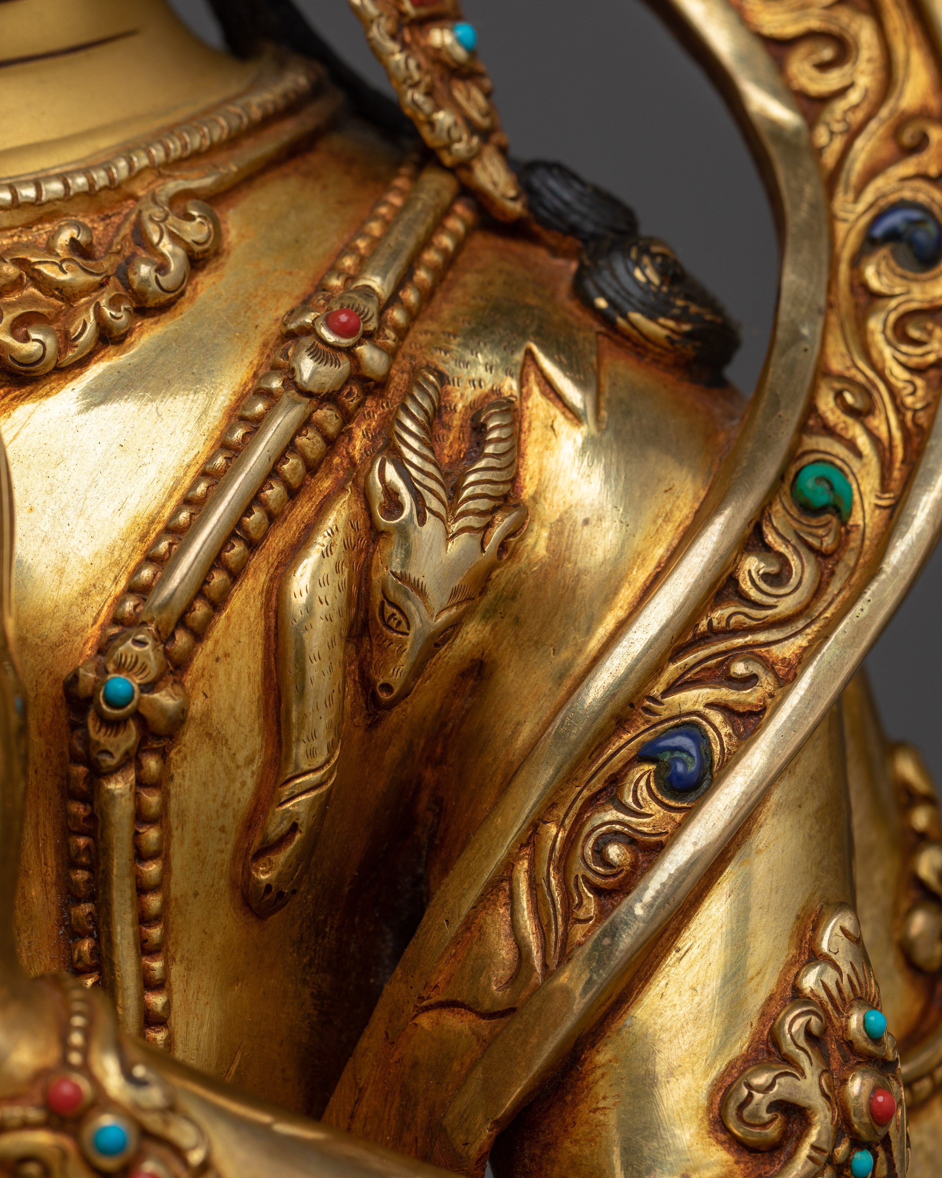 Divine Four-armed Chenrezig Statue | Avalokiteshvara - Bodhisattva of Compassion