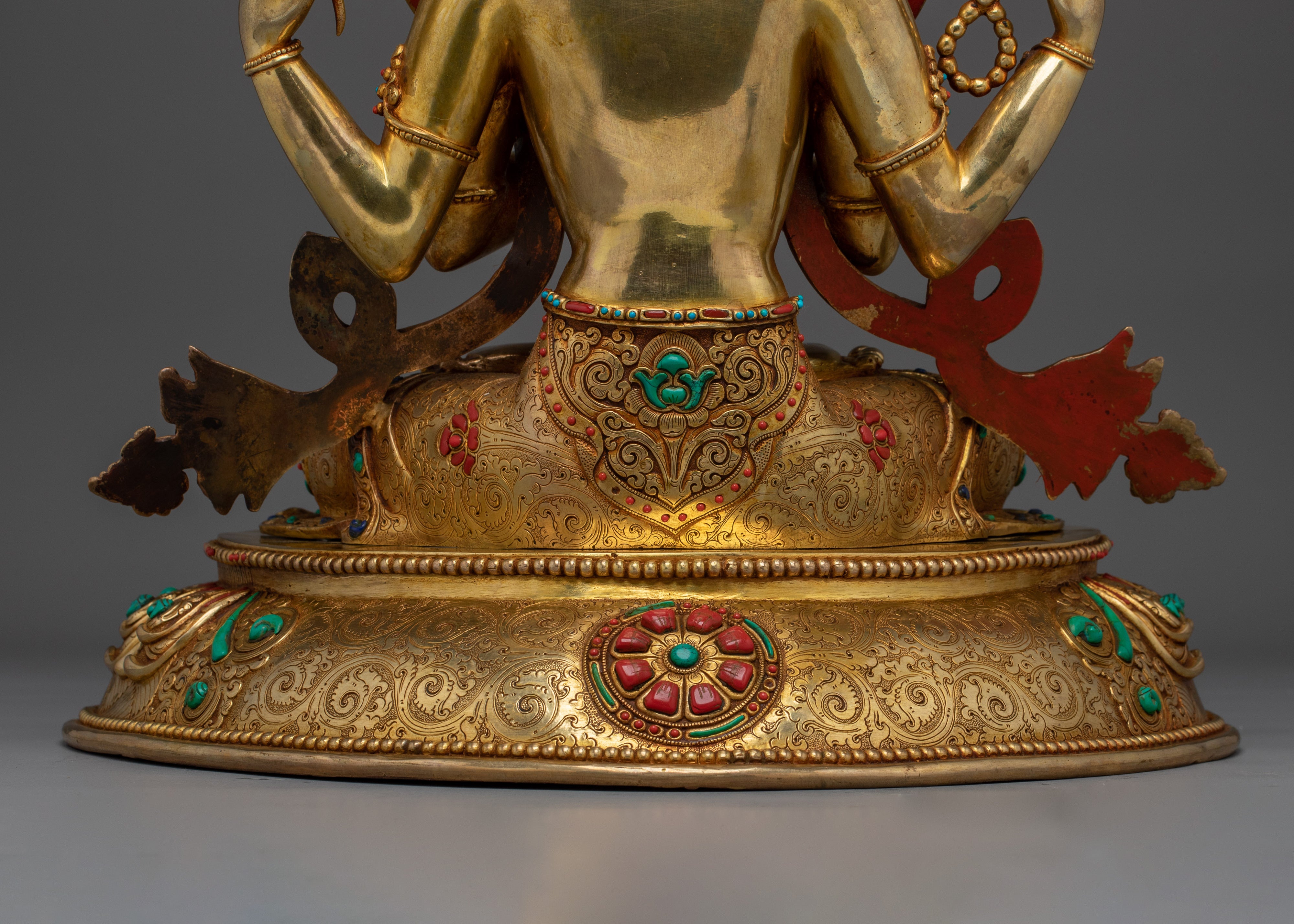 Divine Four-armed Chenrezig Statue | Avalokiteshvara - Bodhisattva of Compassion