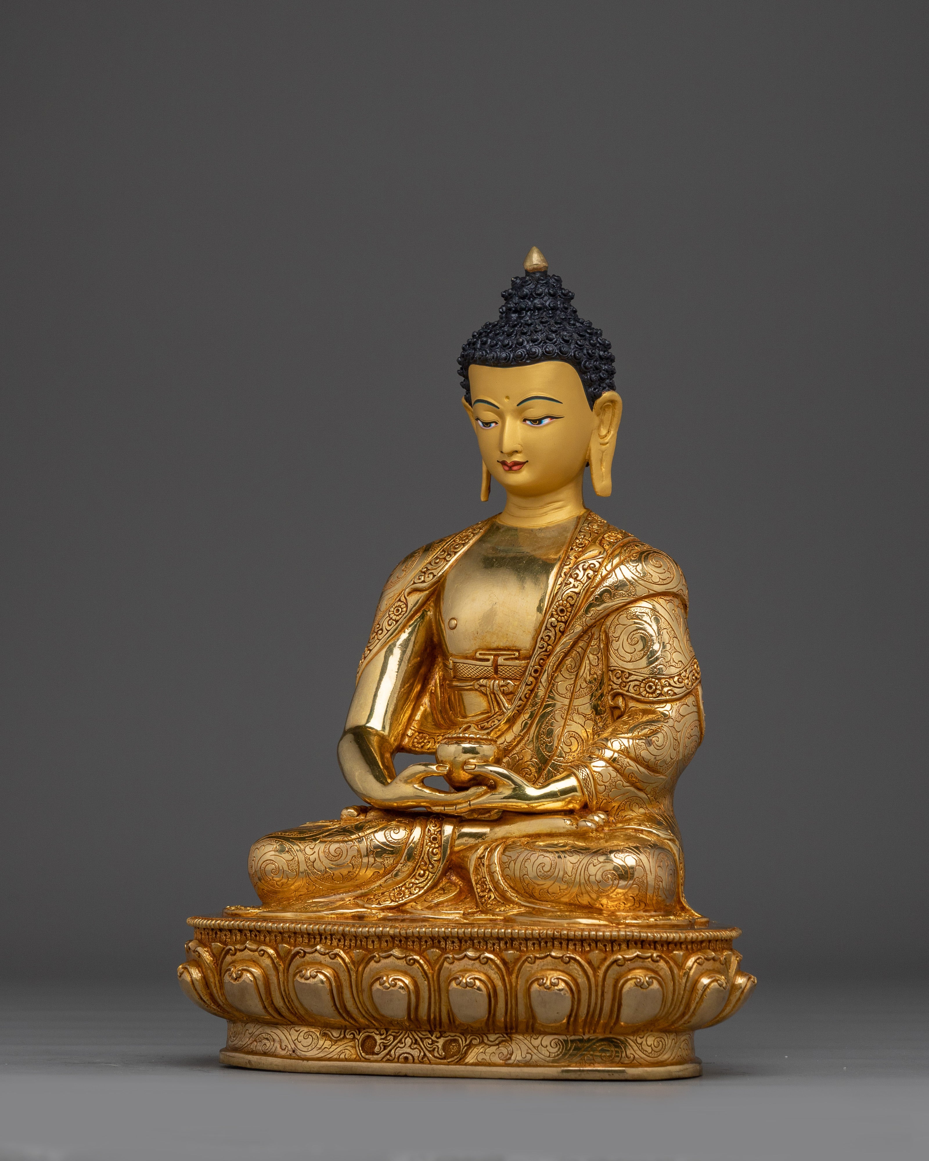 Handcrafted Art of Amitabha Buddha | Infinite Light and Wisdom