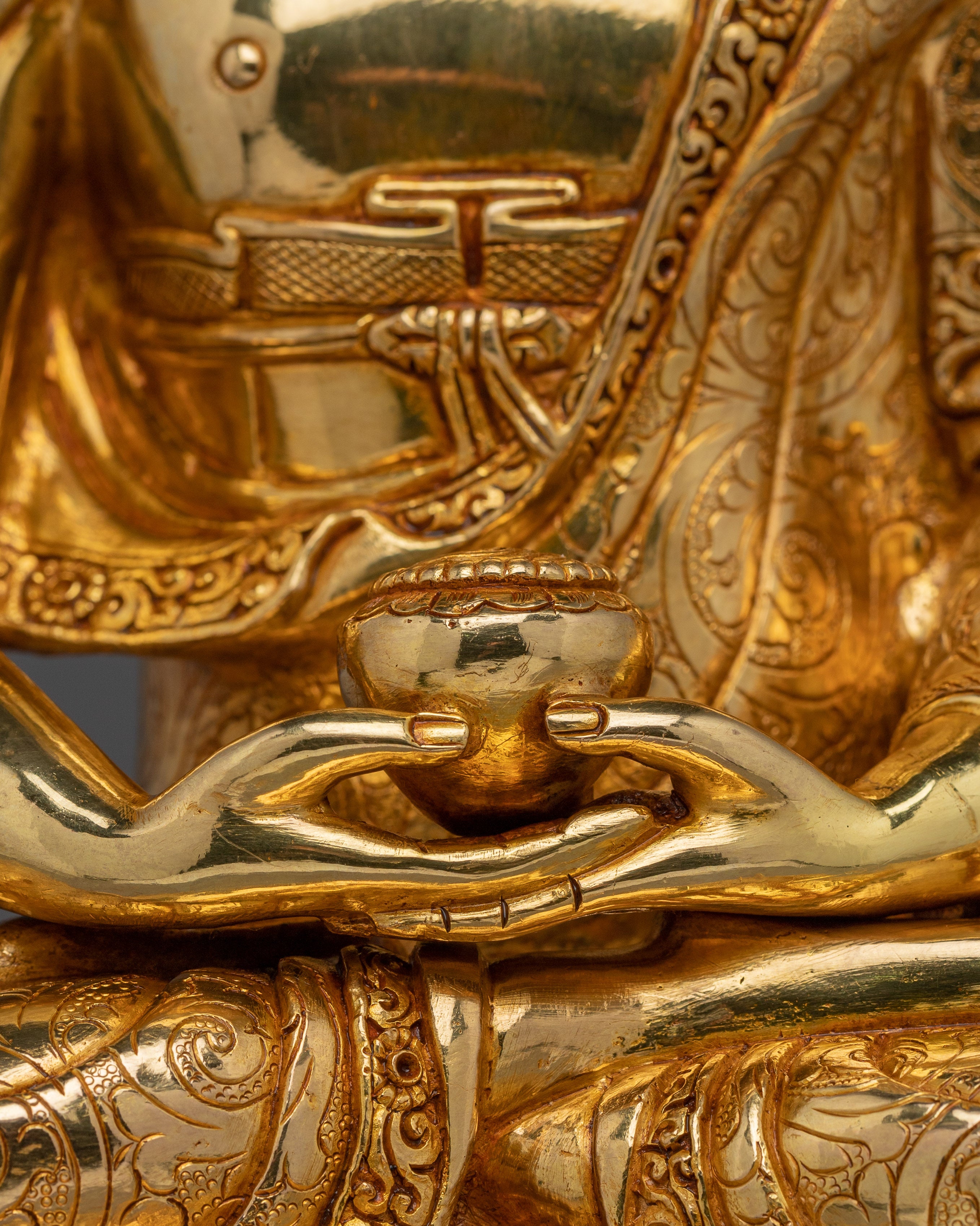 Handcrafted Art of Amitabha Buddha | Infinite Light and Wisdom