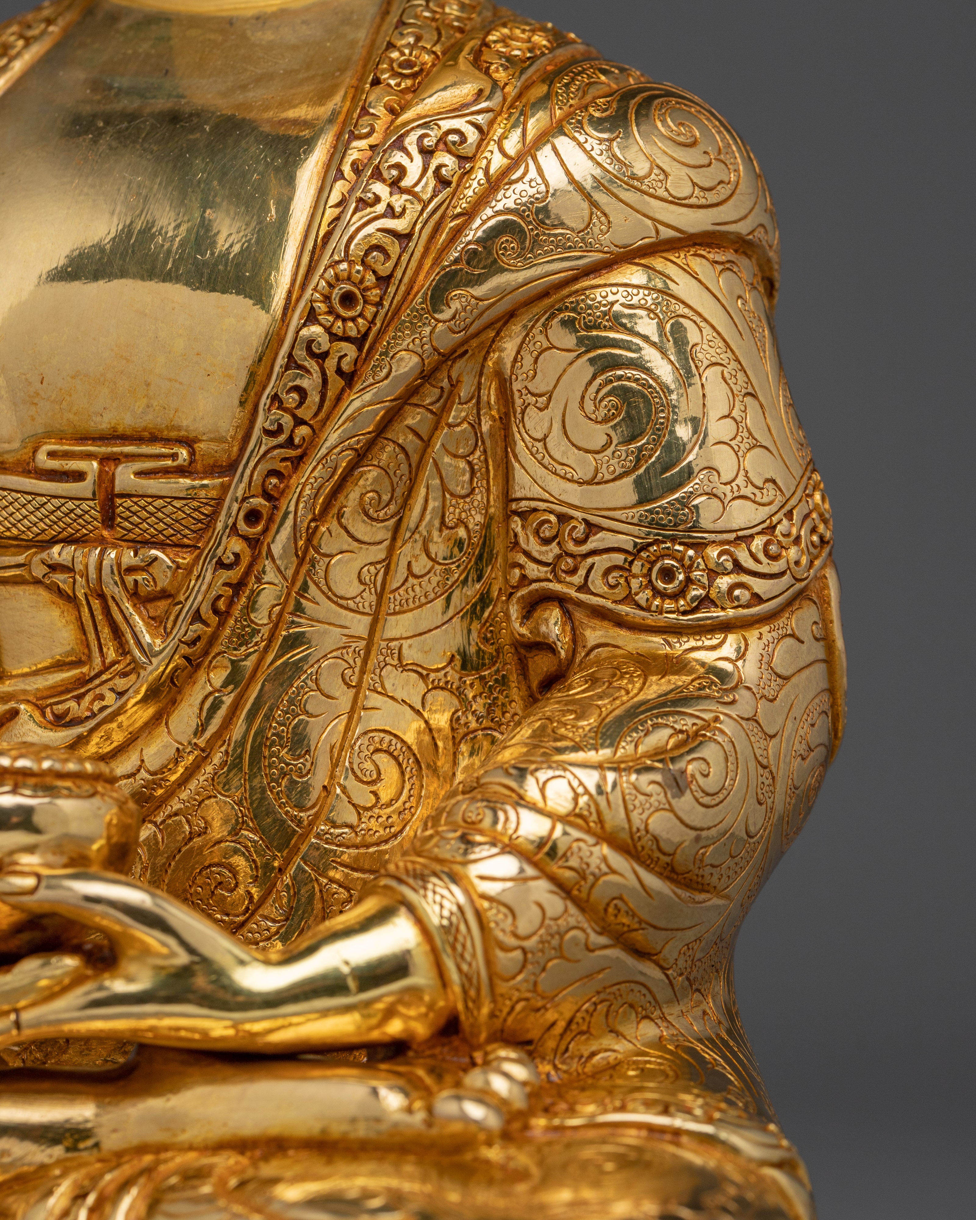 Handcrafted Art of Amitabha Buddha | Infinite Light and Wisdom