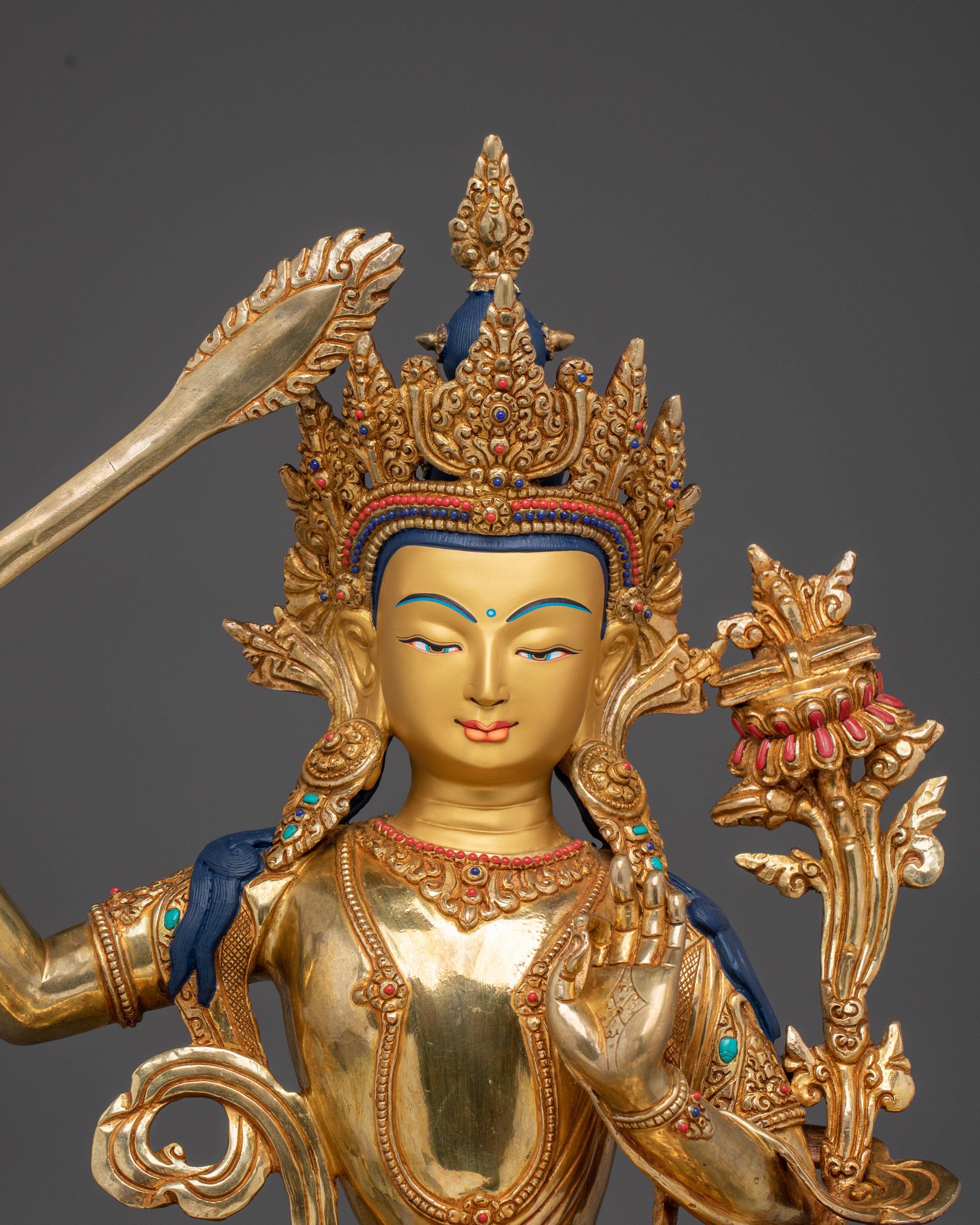 Manjushri Bodhisattva Of Wisdom And Clarity | The Embodiment of Truth
