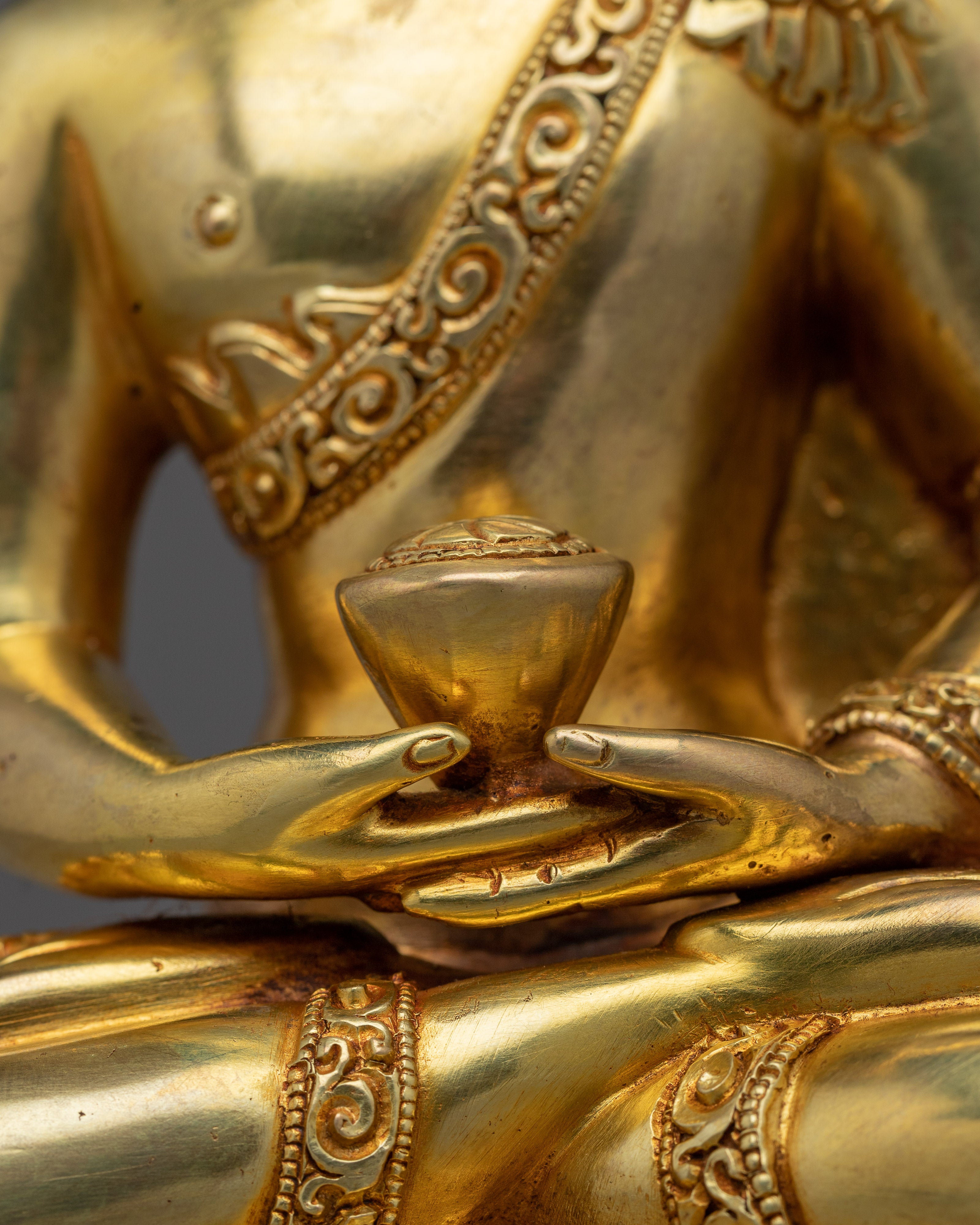 Mahayana Amitabha Buddha Figurine | Western Pure Land Deity