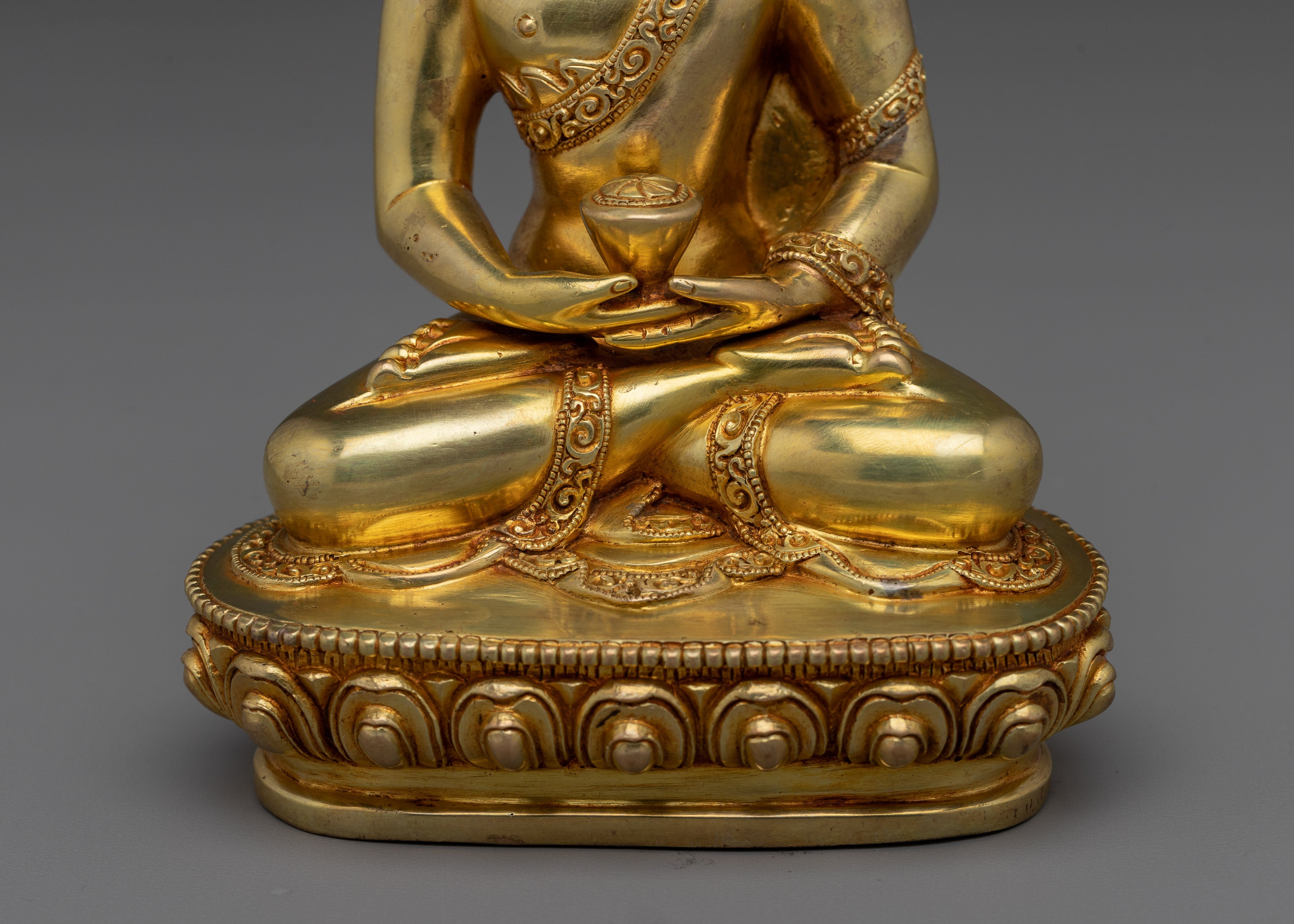 Mahayana Amitabha Buddha Figurine | Western Pure Land Deity