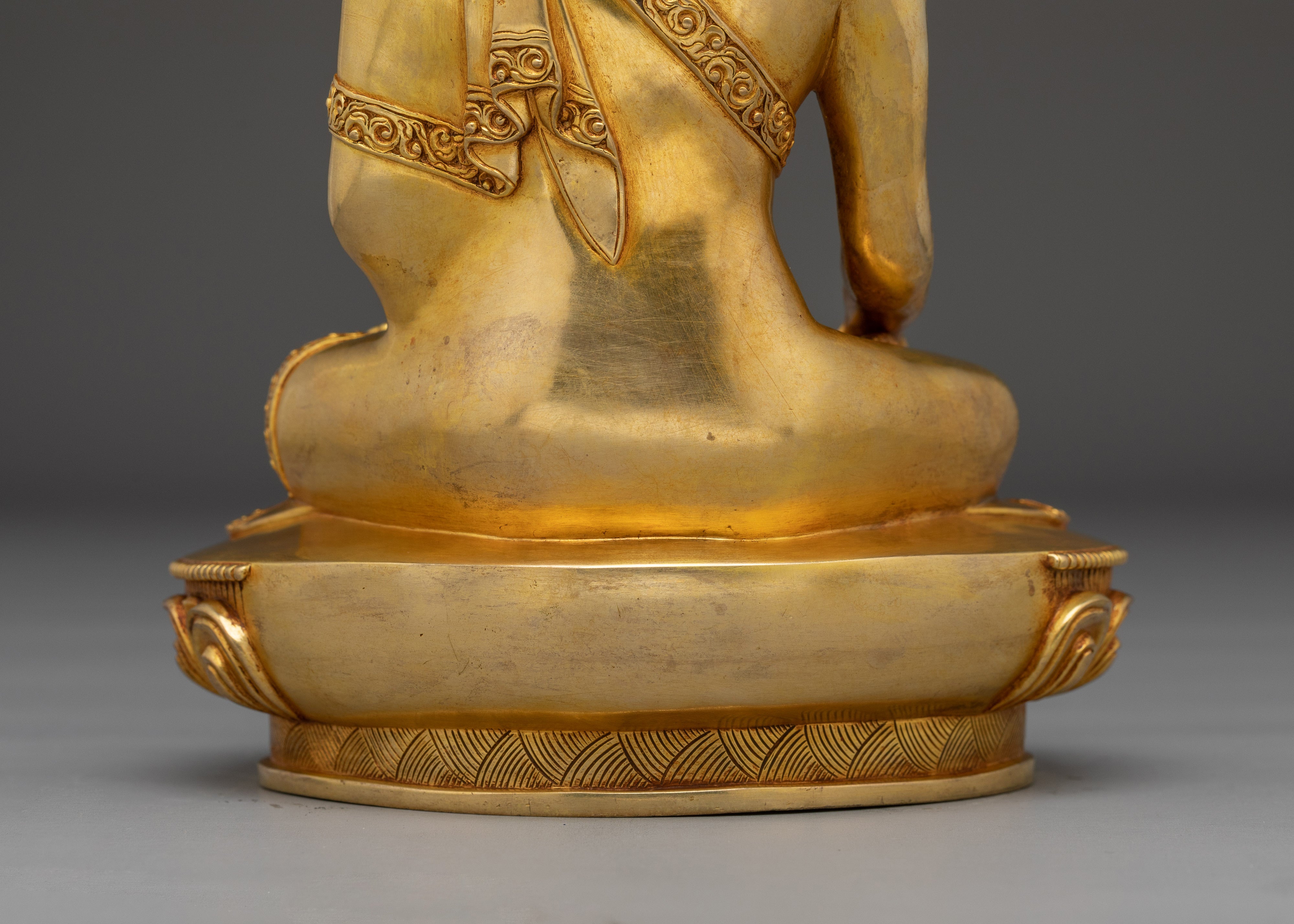 Handmade Copper Shakyamuni Buddha Art | Meditation Altar Decor