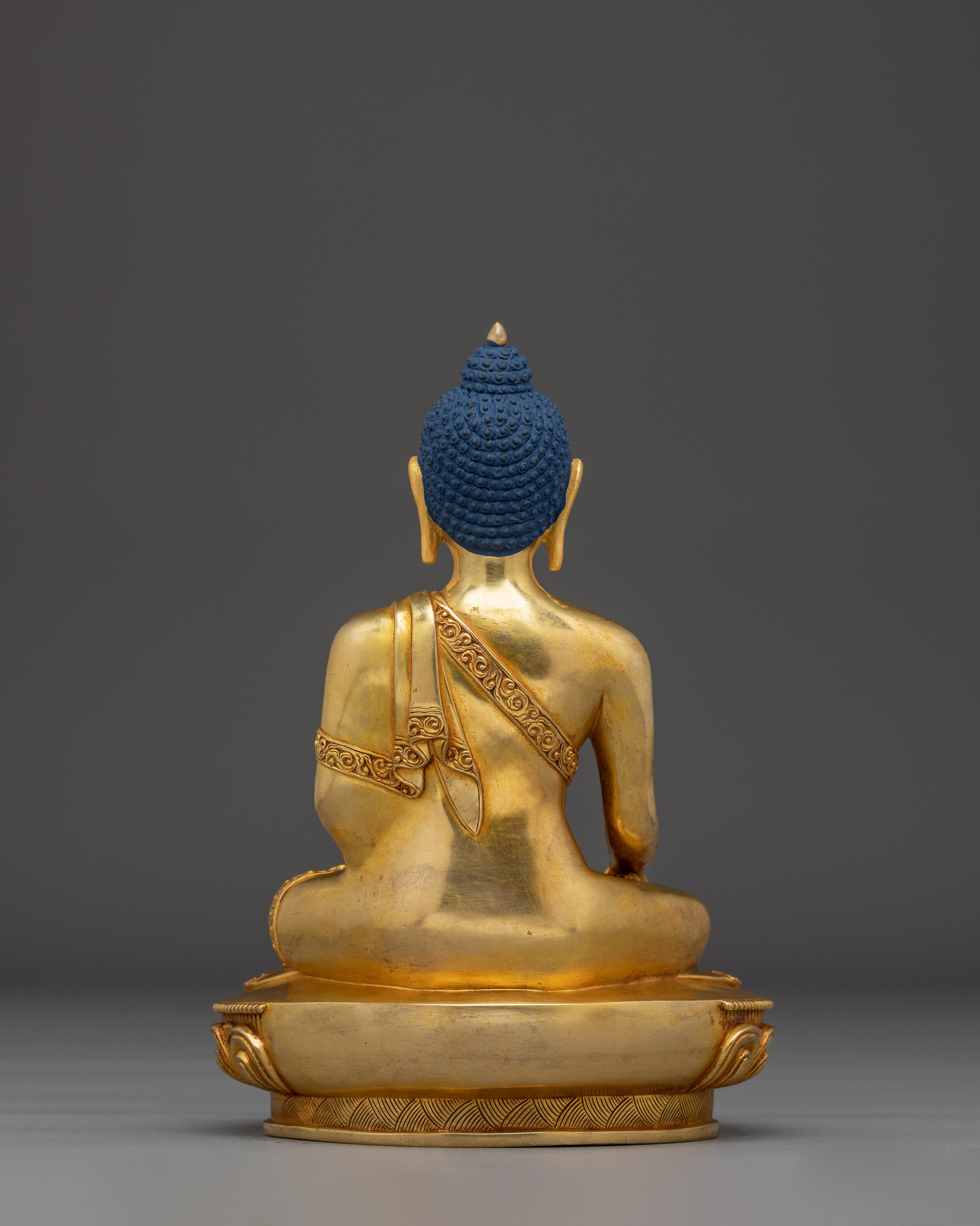 Handmade Copper Shakyamuni Buddha Art | Meditation Altar Decor