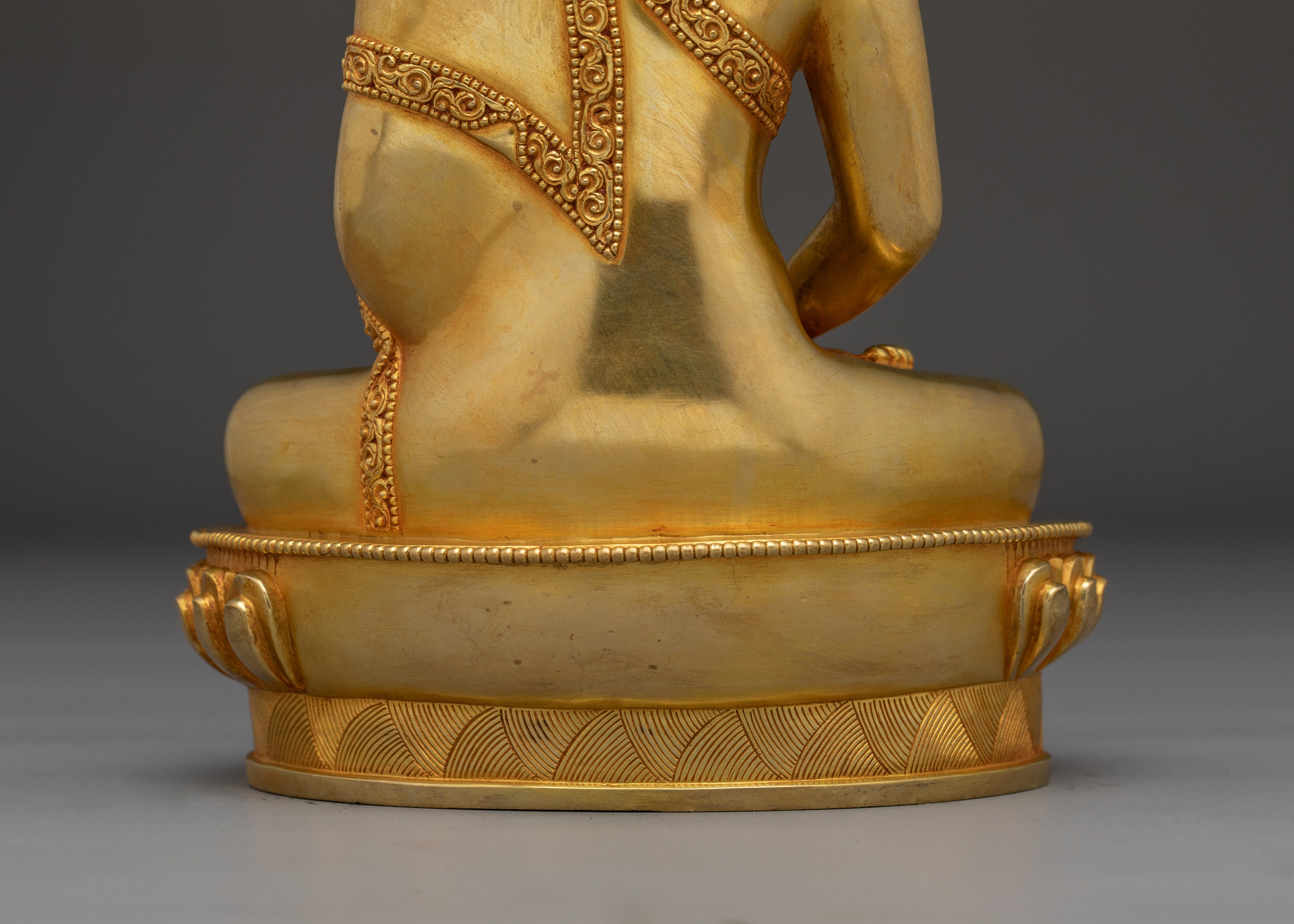 Handcrafted Amitabha Buddha Copper Figurine | Perfect for meditation, shrines