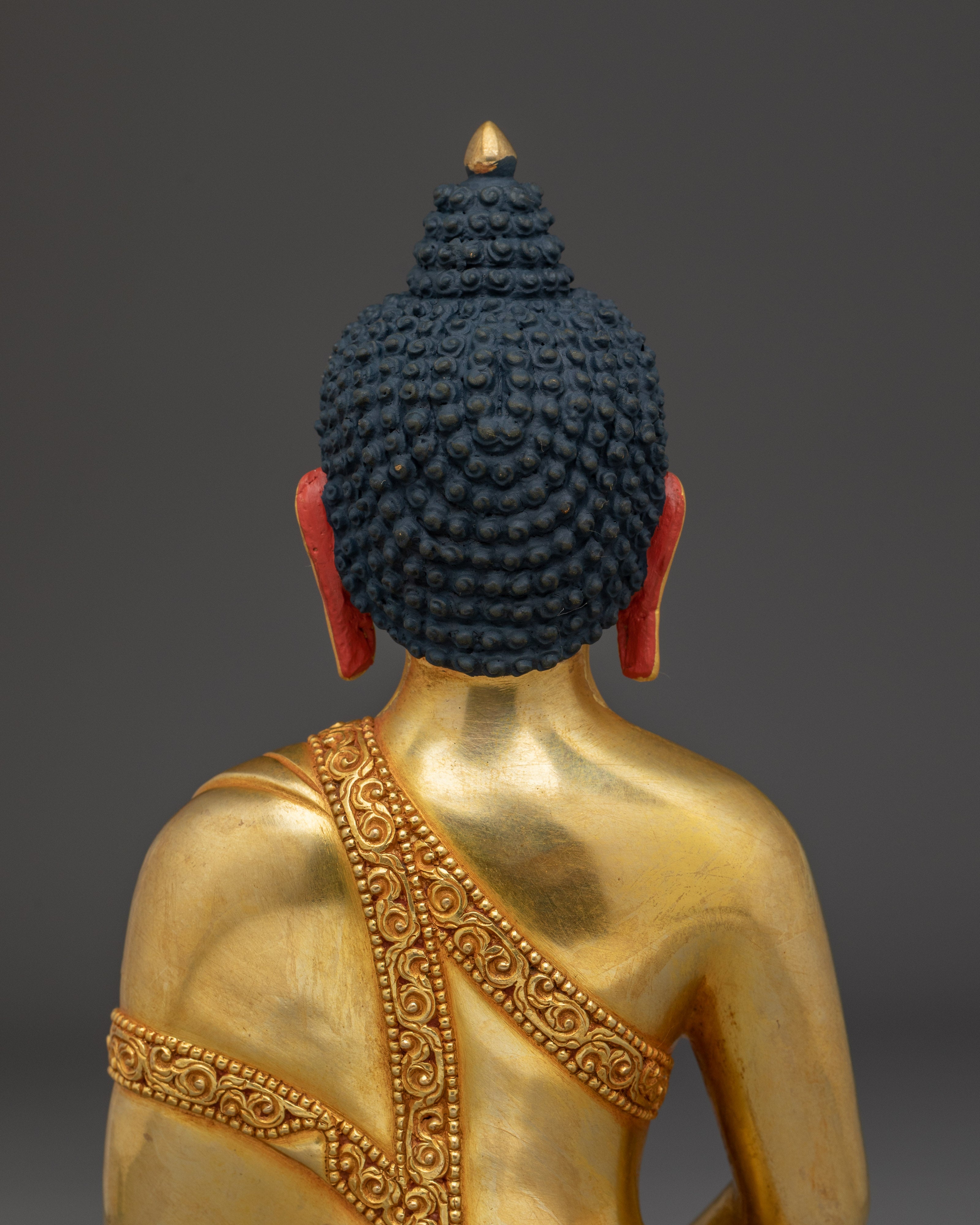 Handcrafted Amitabha Buddha Copper Figurine | Perfect for meditation, shrines