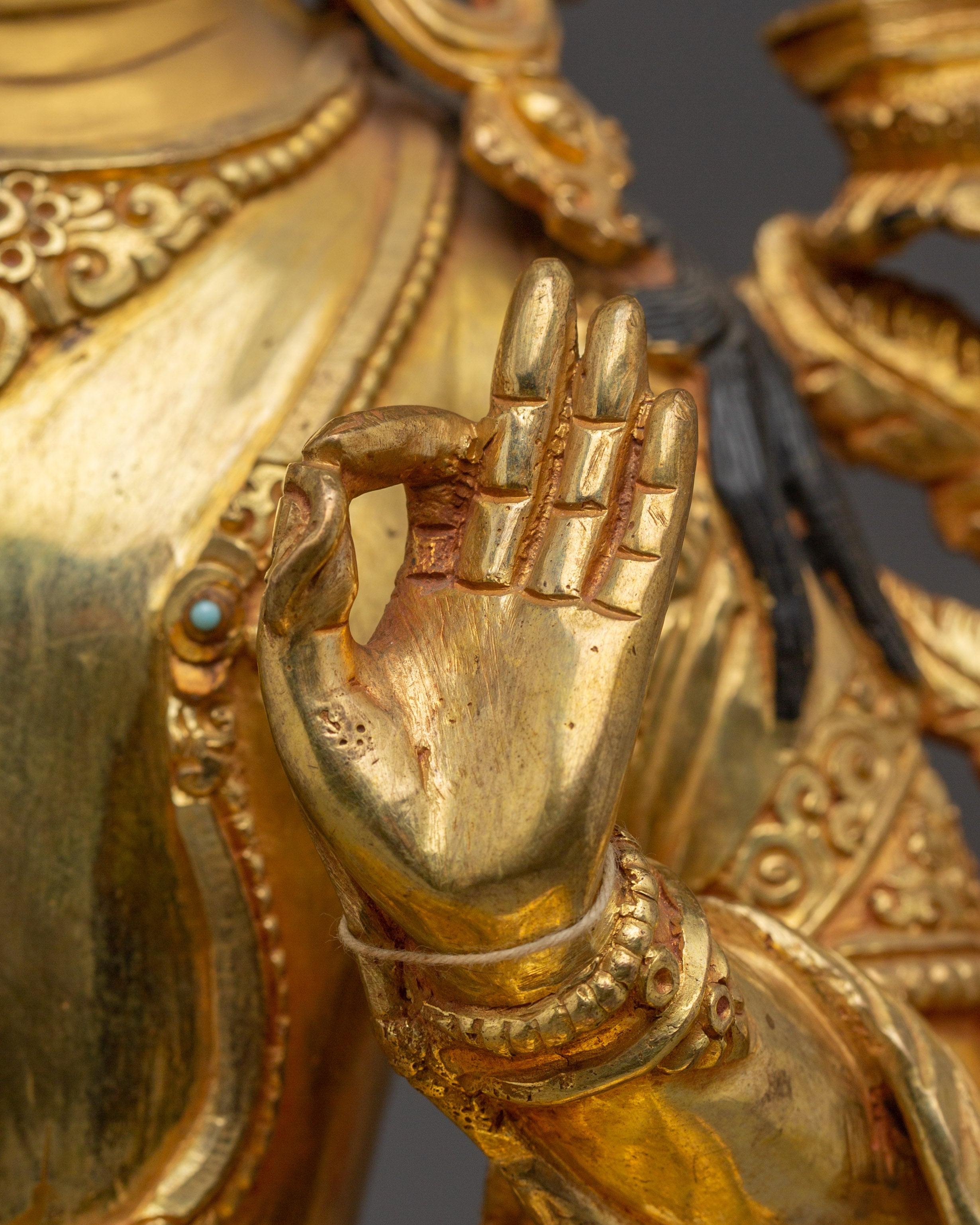Meditation Deity Manjushri Statue | Symbol of Knowledge and Clarity