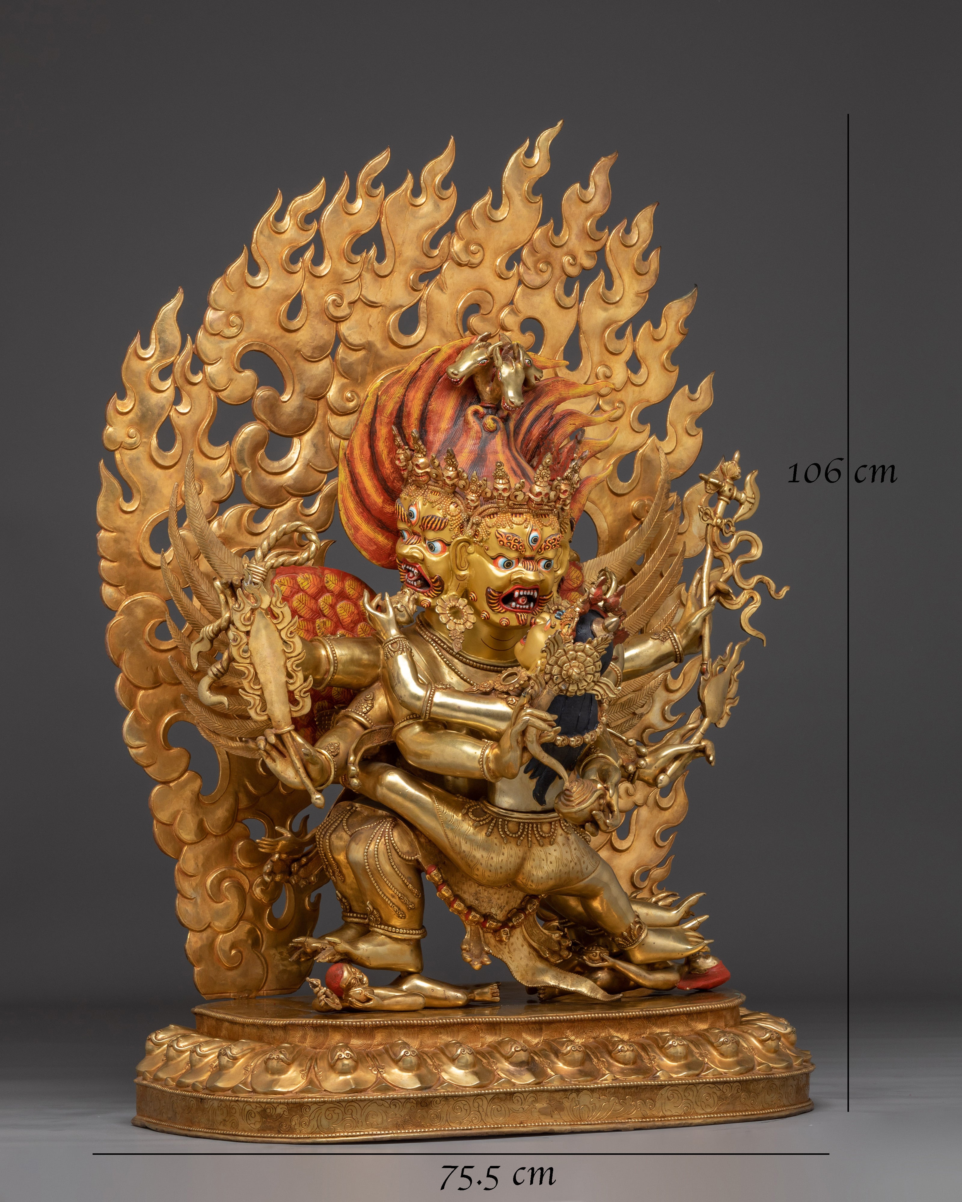 Hayagriva Statue Wrathful Protector Deity