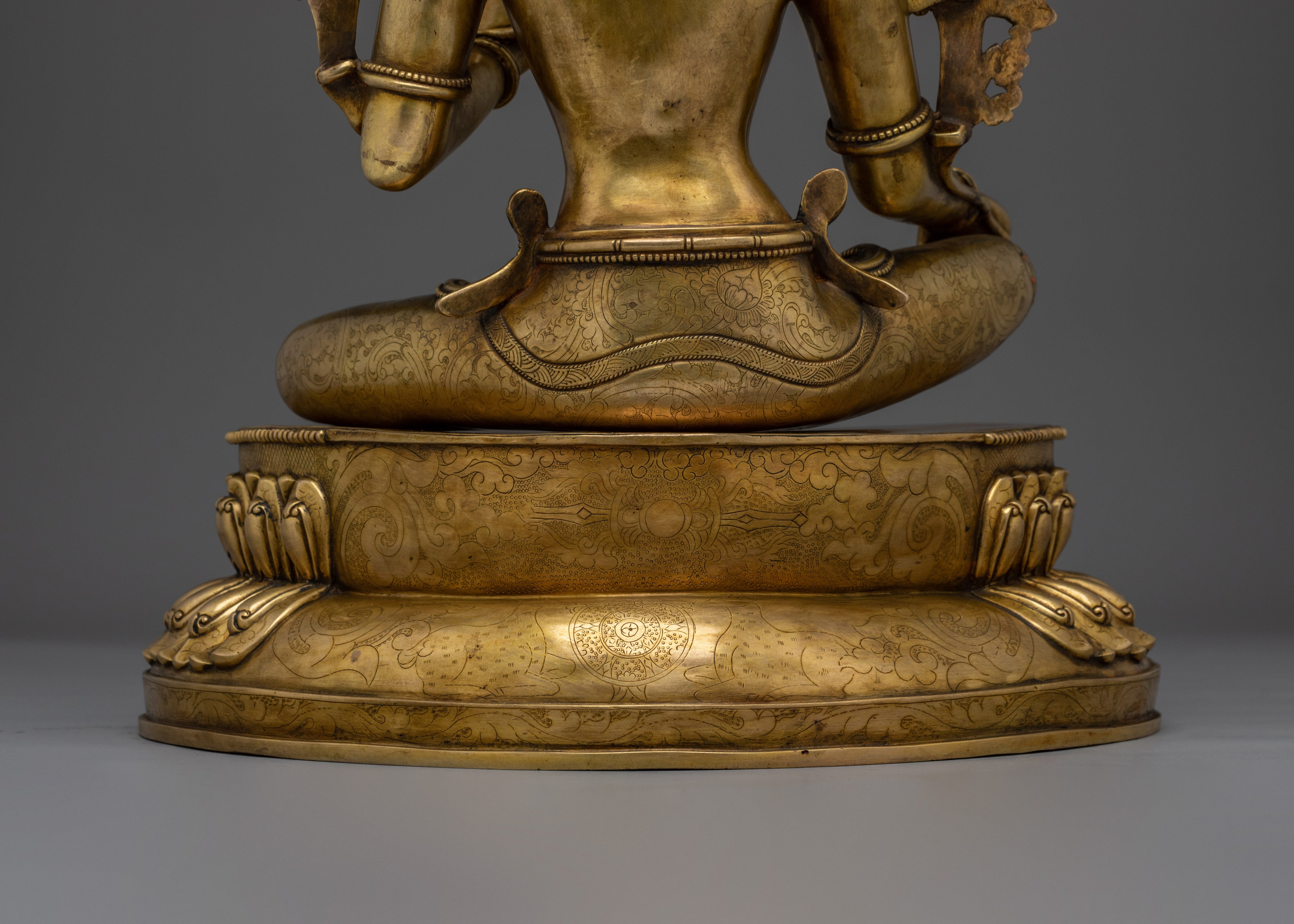 Compassionate Bodhisattva Green Tara Copper Statue | Mother of Liberation