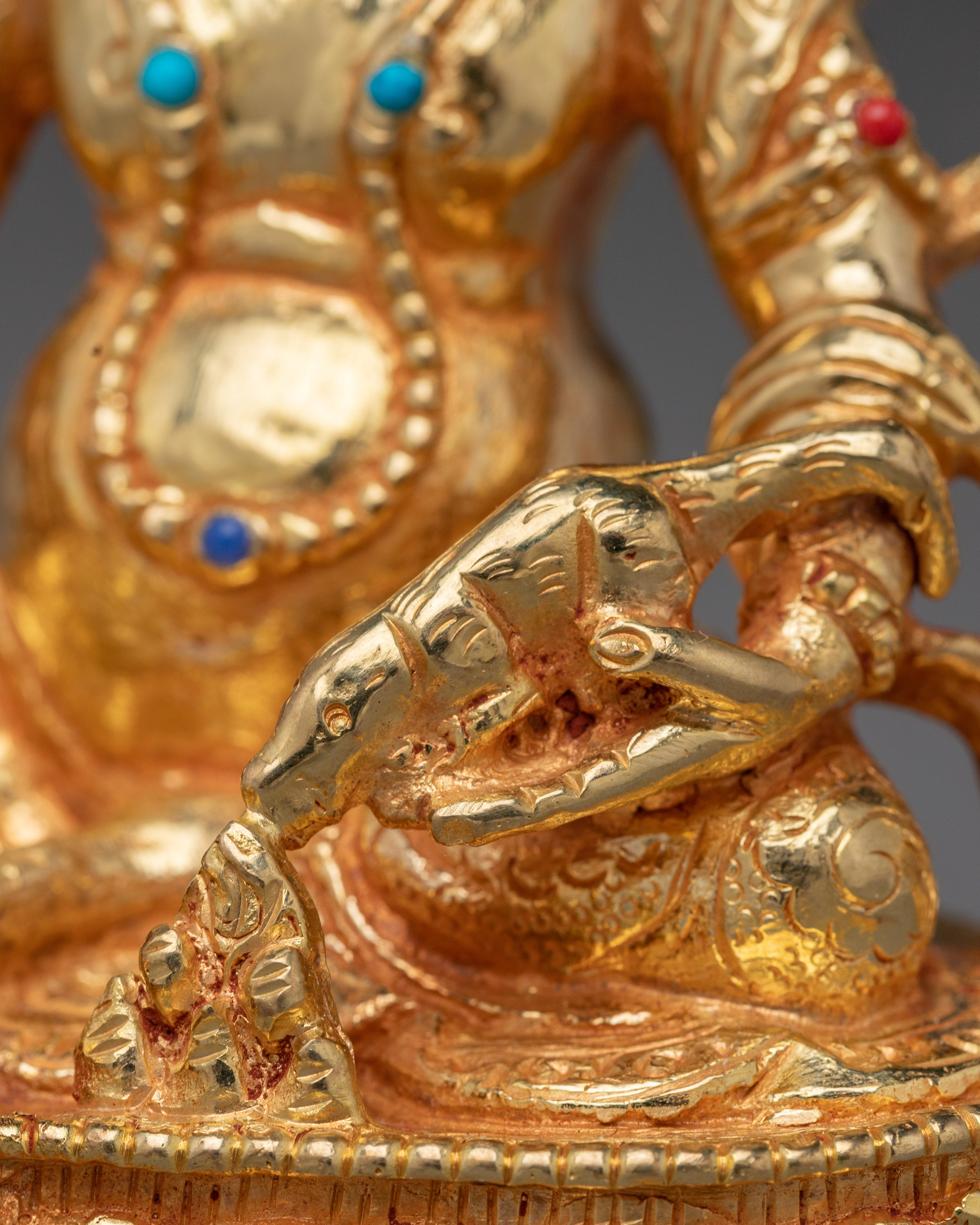 Mighty Wealth Symbol Dzambhala Statue | Guardian of Wealth