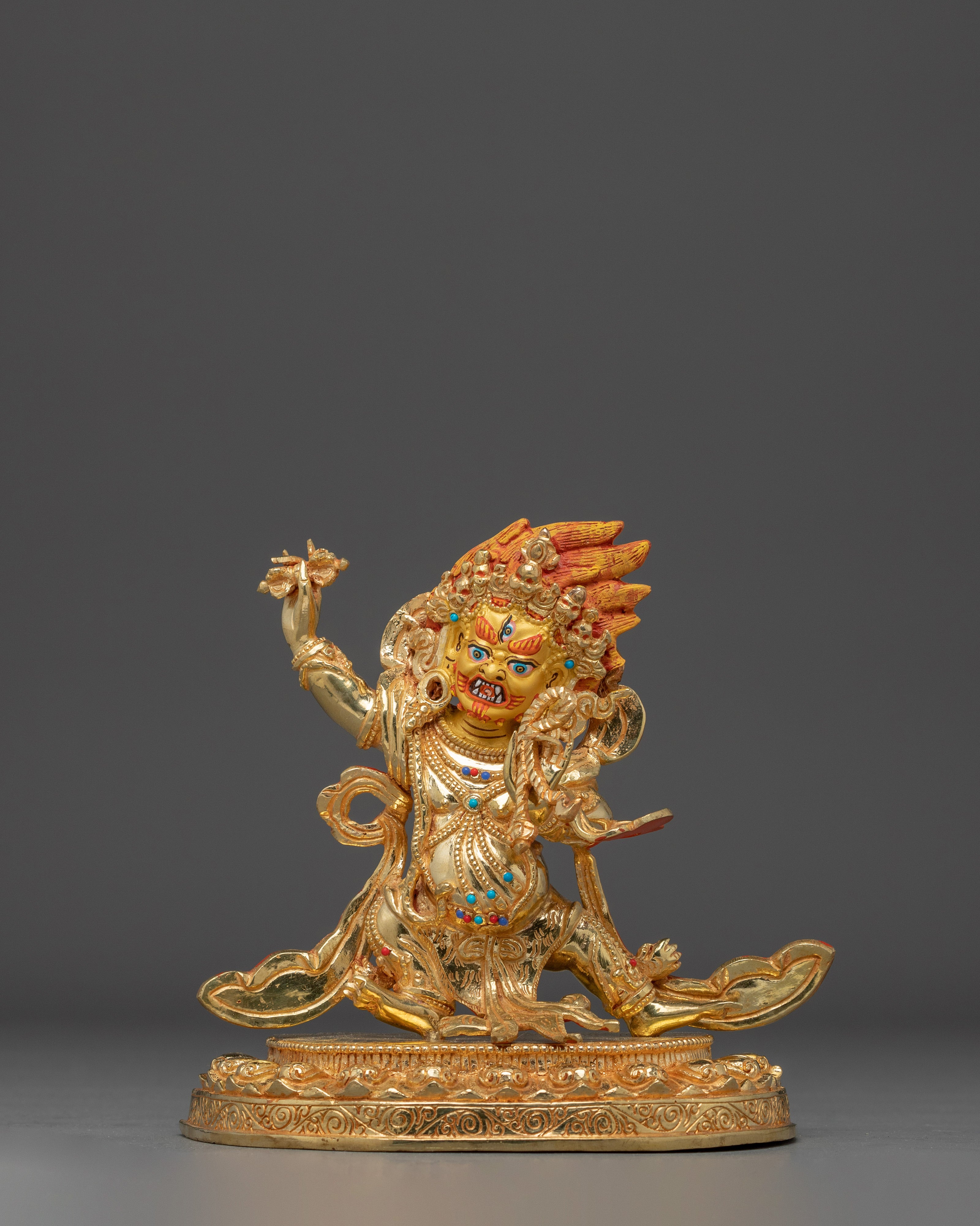 Fierce Deity Figurine of Vajrapani | Embodiment of Power