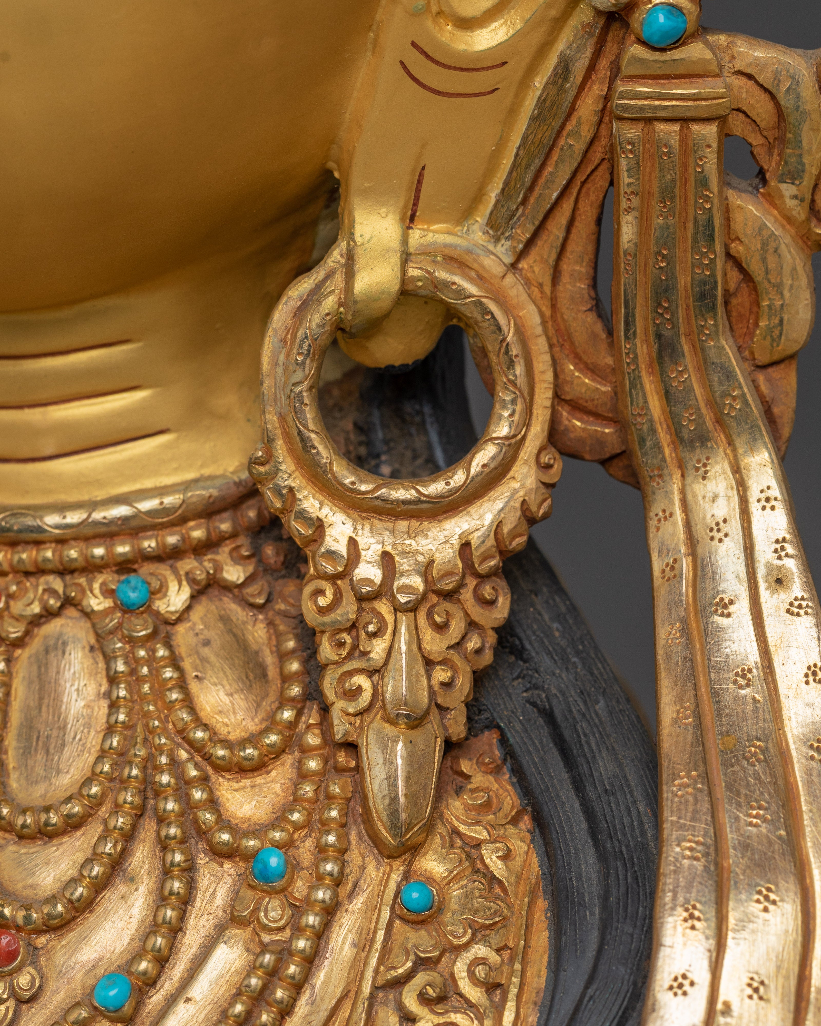 Lotus of Knowledge Manjushri Statue | Protector of the Dharma