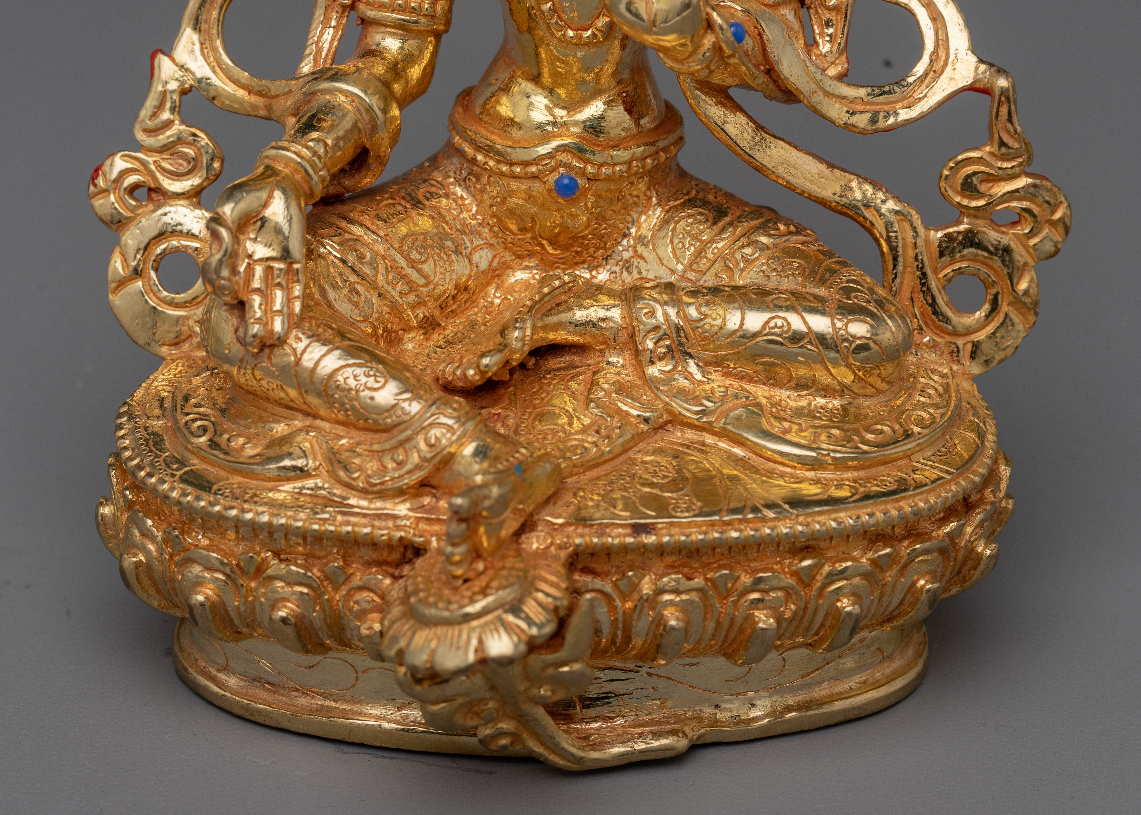 Swift Liberator Green Tara Figurine | Mother of All Buddhas