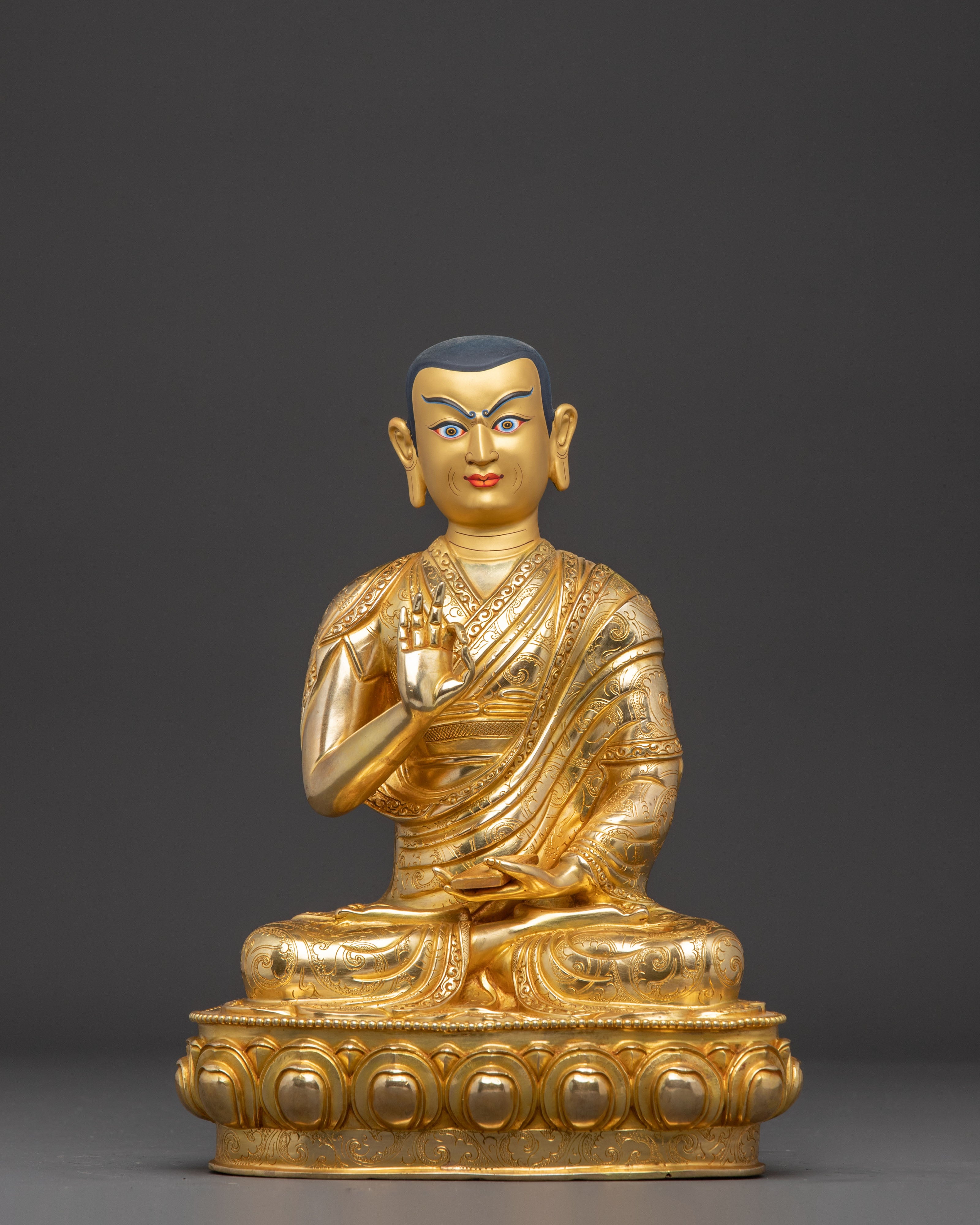 Tsongkhapa Statue Set | Tibetan Master Set