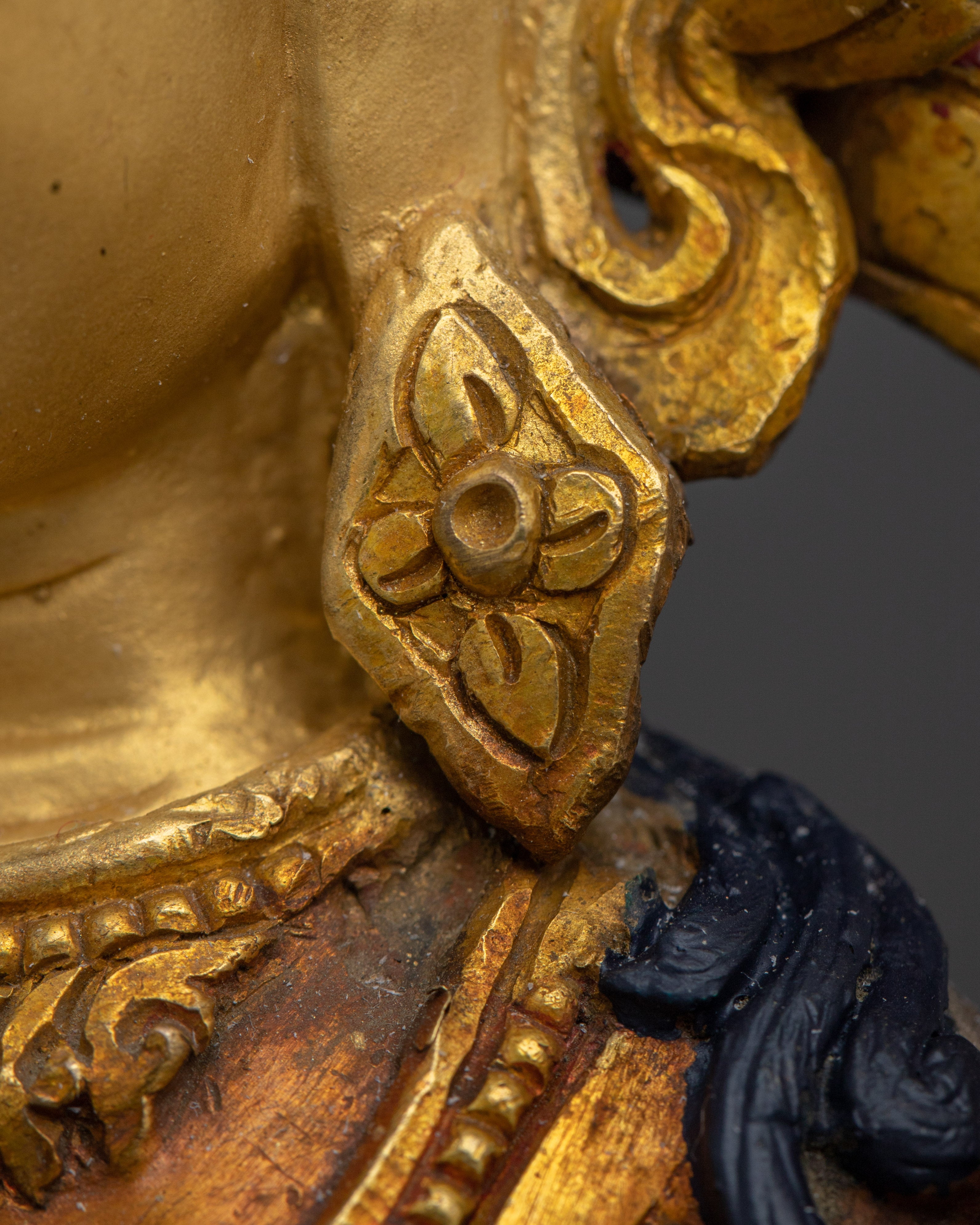 White Tara Divine Mother Of Protection | Peaceful Buddhist Sculpture