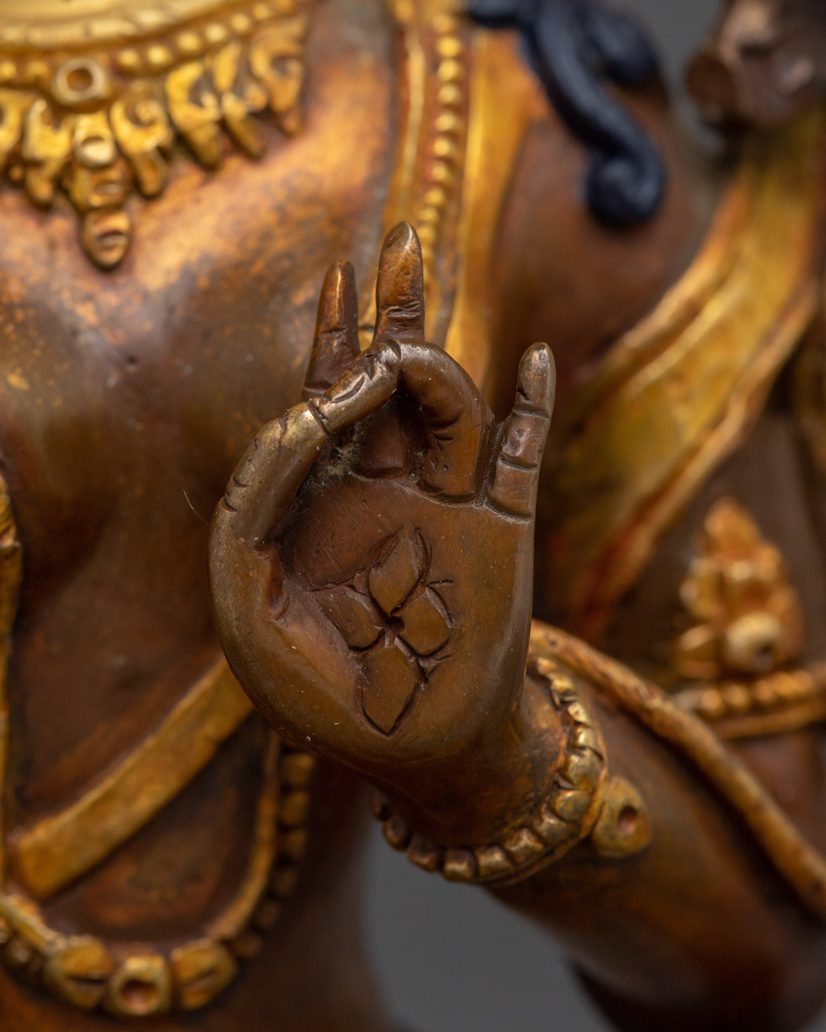 White Tara Divine Mother Of Protection | Peaceful Buddhist Sculpture