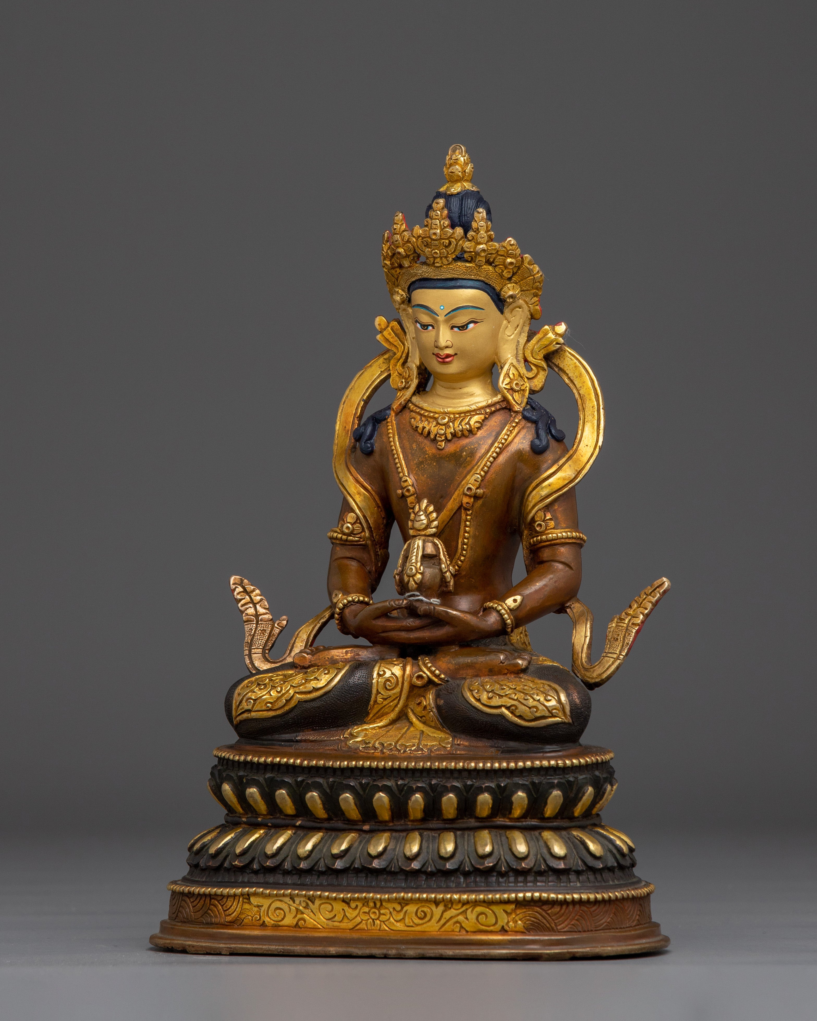 Himalayan Handmade Amitayus Statue | Buddha of Long-life