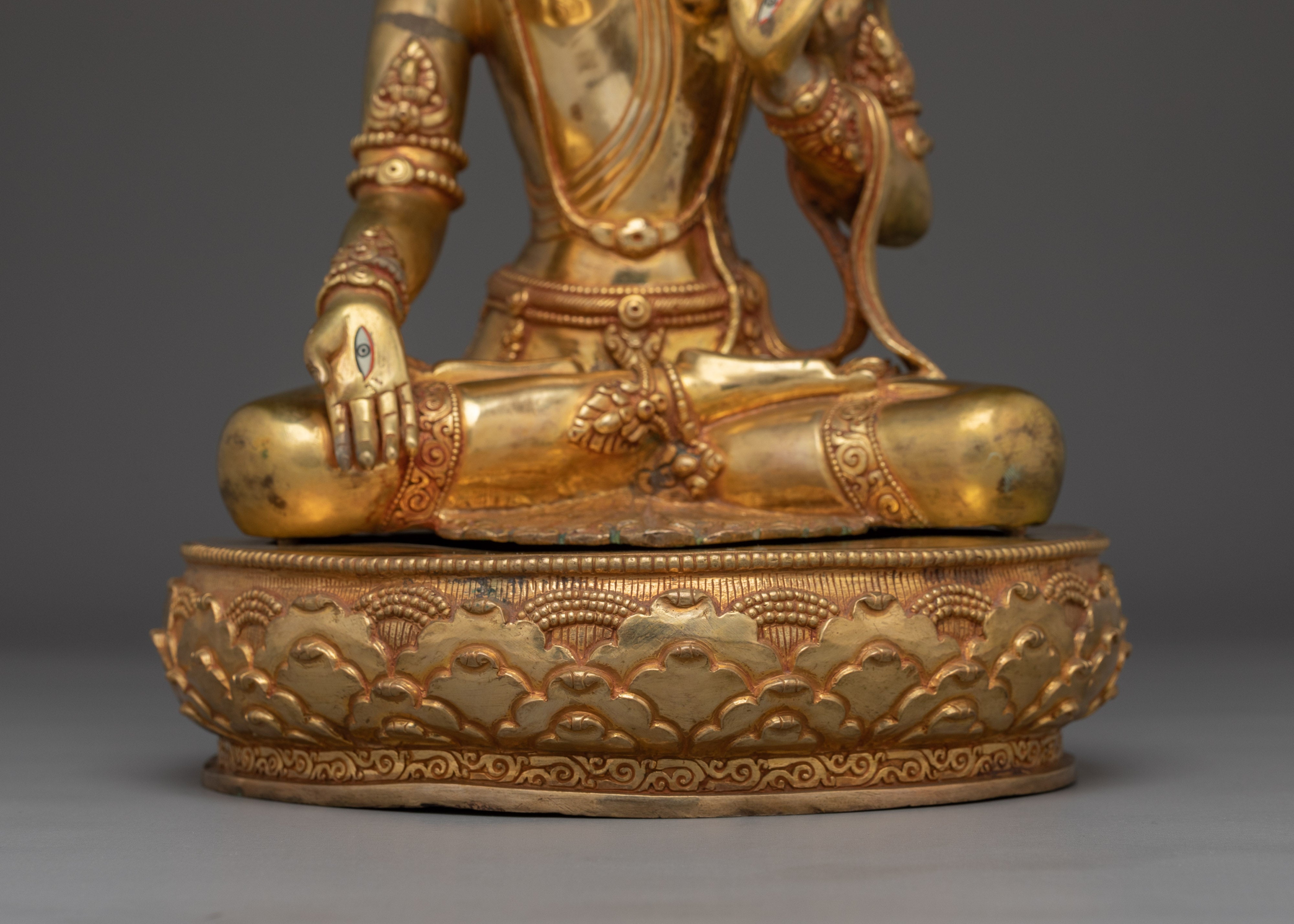Golden White Tara Spiritual Statue | Shyama Tara - Mother of Liberation