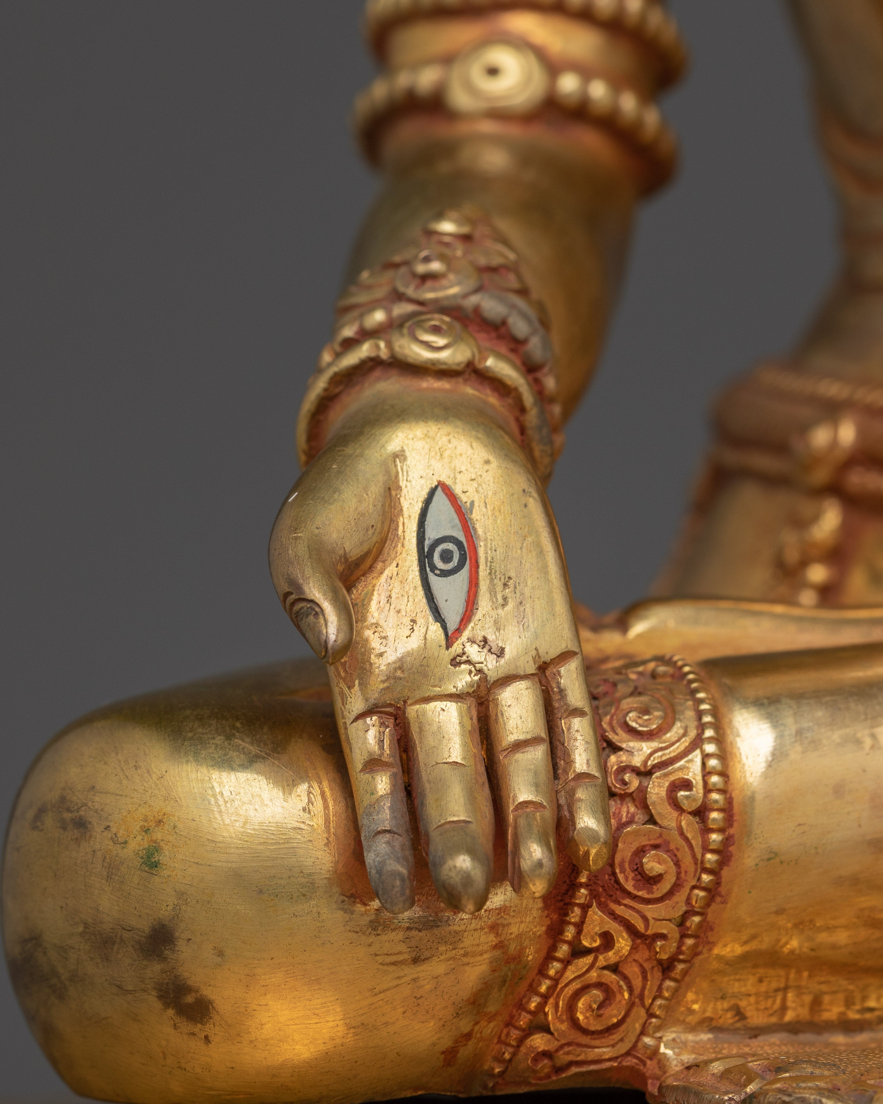 Golden White Tara Spiritual Statue | Shyama Tara - Mother of Liberation