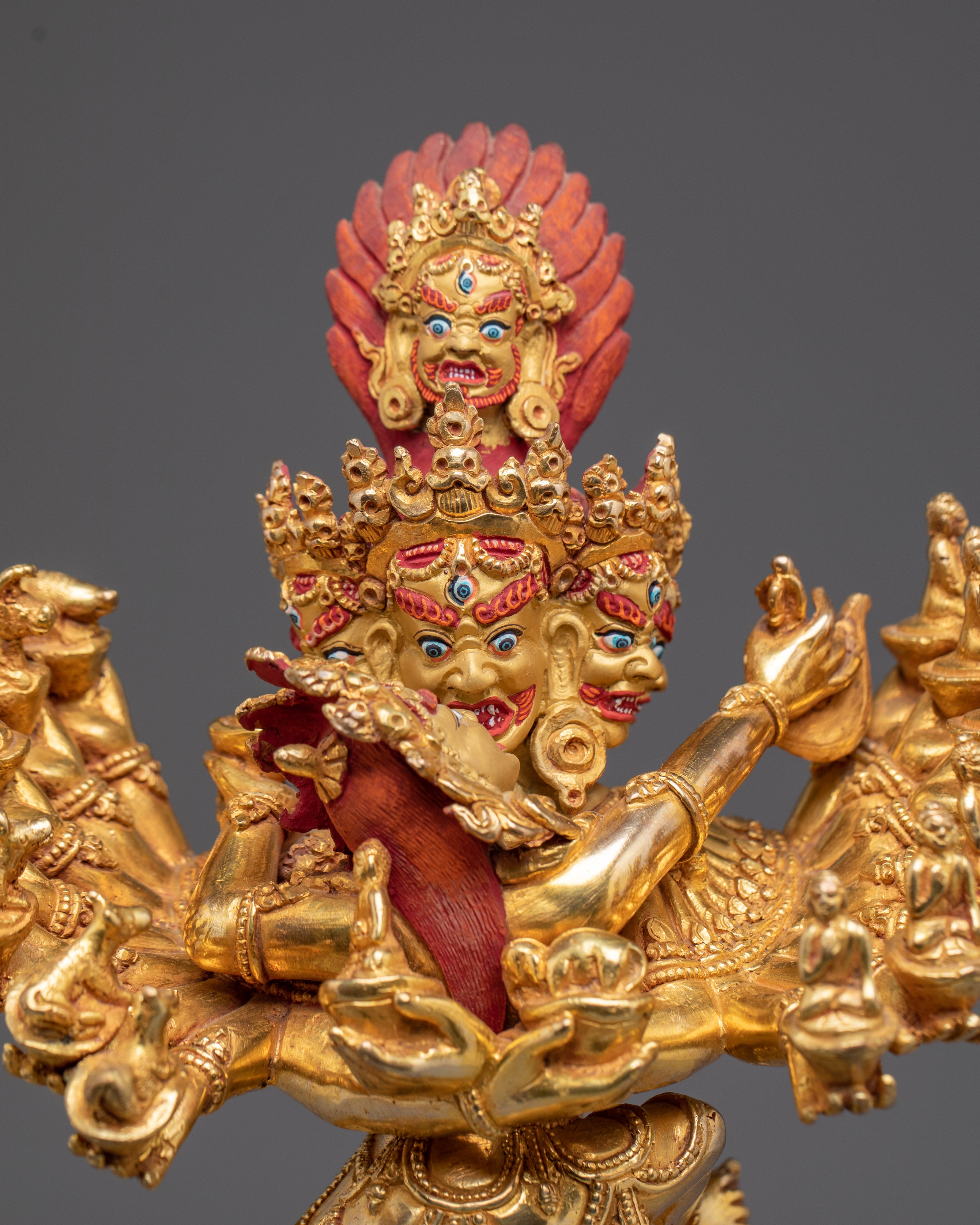 Vajrayana Deity Hevajra Statue | Path of Liberation