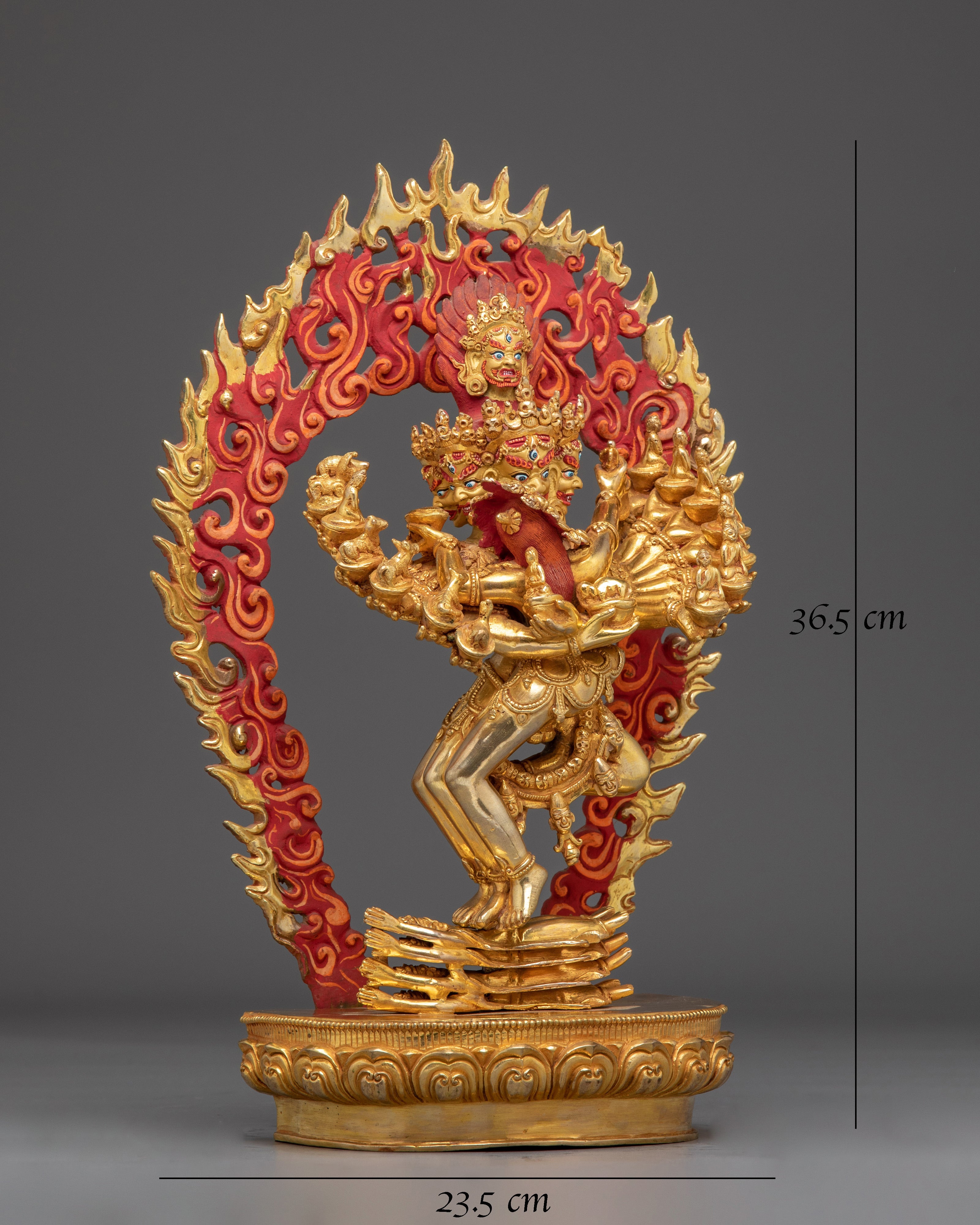 Vajrayana Deity Hevajra Statue